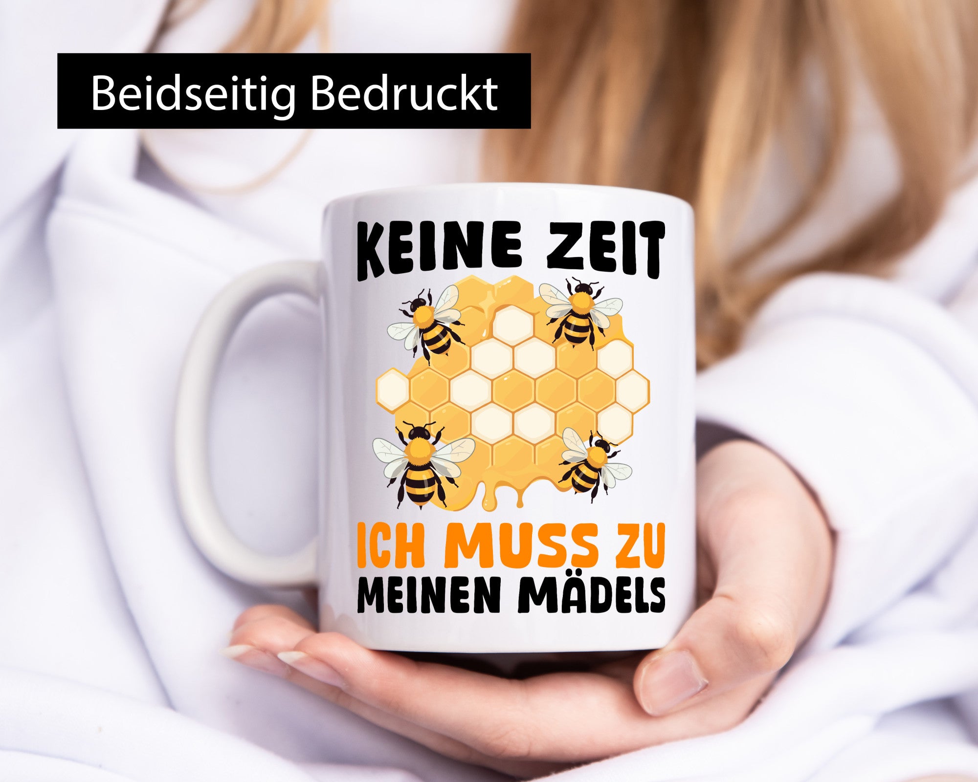 Keine Zeit muss zu meinen Mädels | Bienen Imker v2 Geschenk Humor Geschenkidee