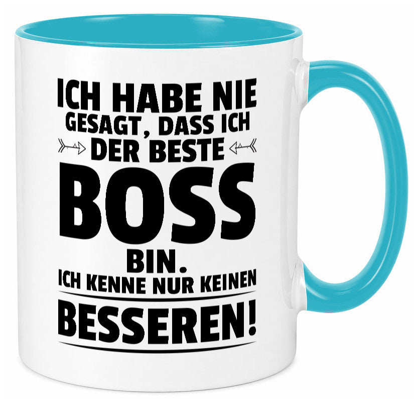 Der Beste Boss | Führungskraft Vorgesetzter lustiger Spruch Geschenk Humor Tasse