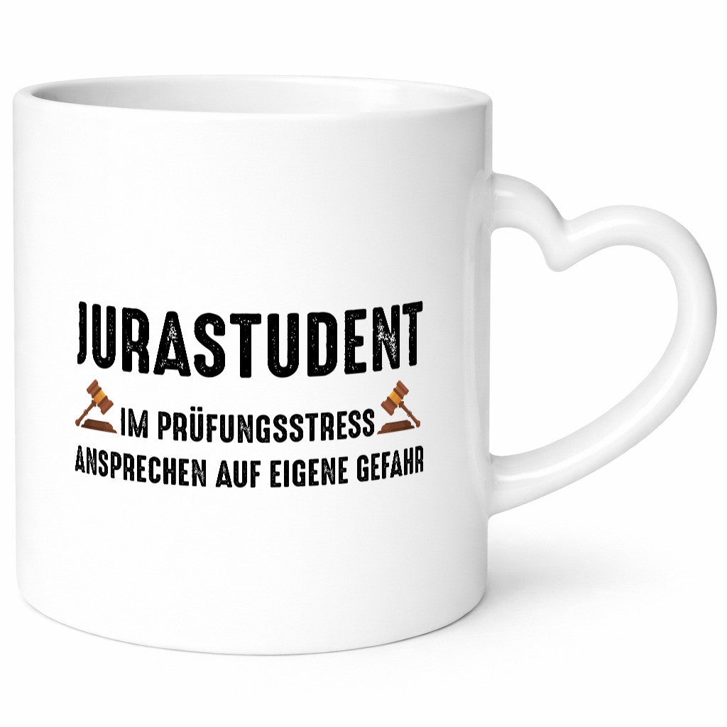 Jura student | Ansprechen auf eigener gefahr Prüfung Humor Geschenkidee Tasse