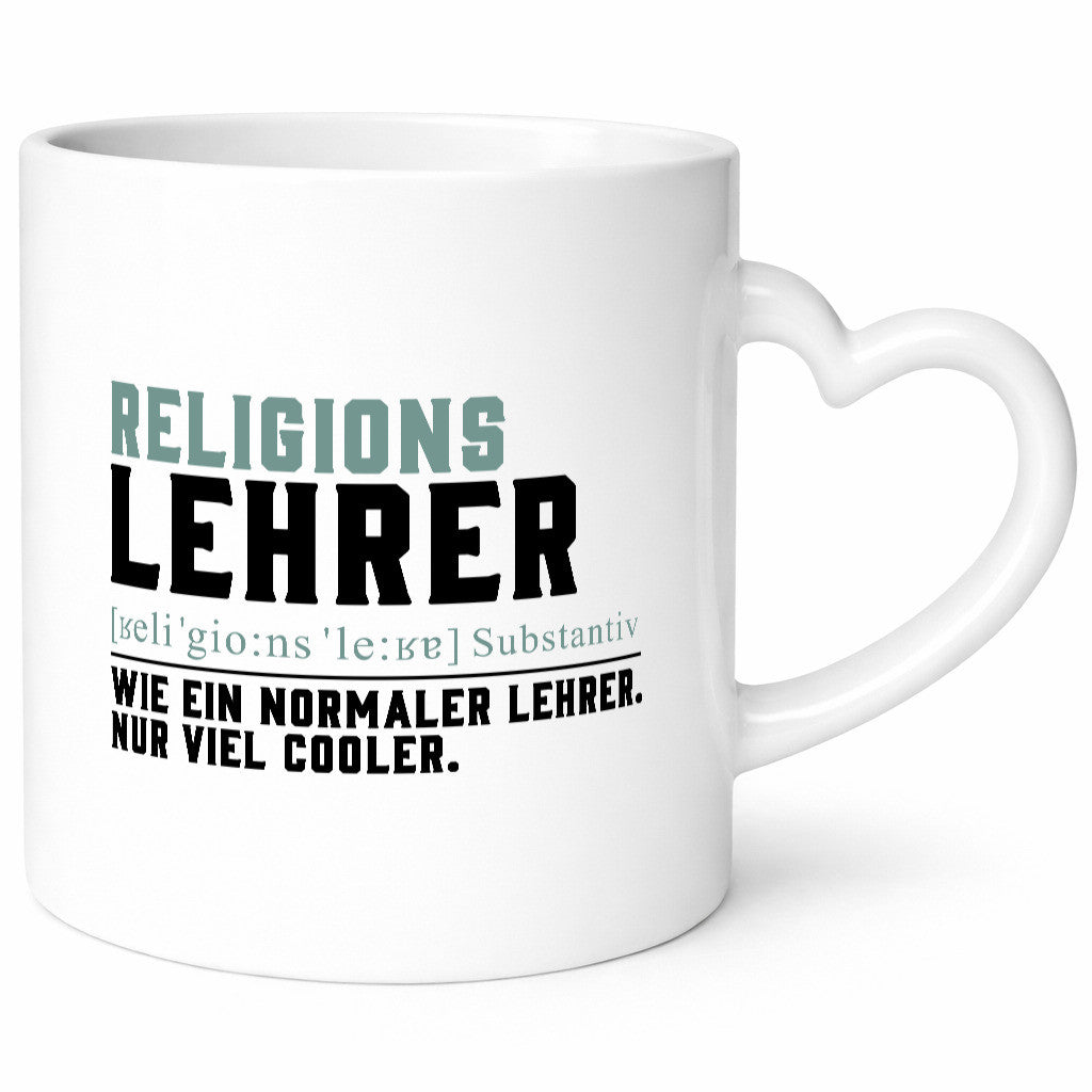 Religionslehrer | Lehrer Unterricht Lieblingslehrer Humor Geschenkidee Tasse