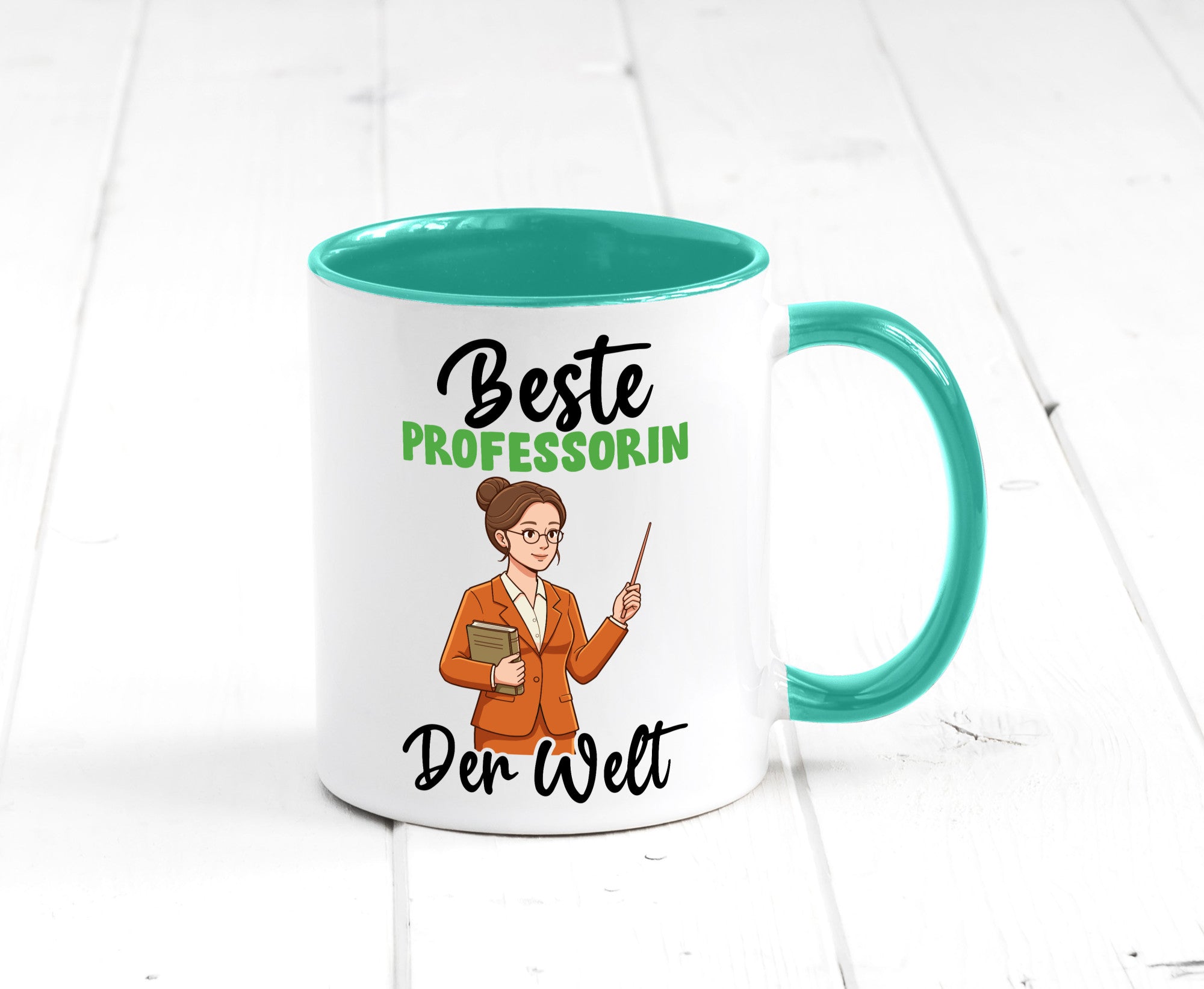 Beste Professorin | Uni Universität v2 Humor Geschenkidee Tasse
