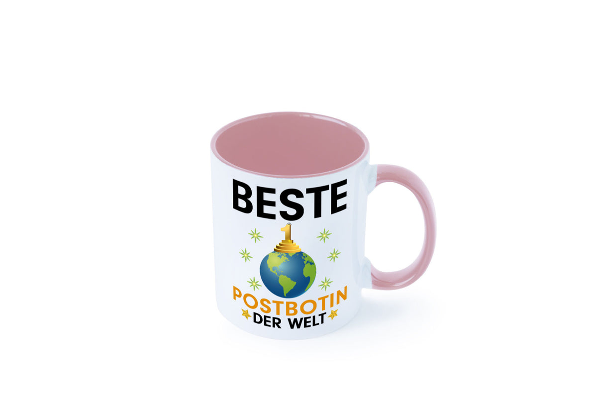 Welt Beste Postbotin | Beruf Post Briefträger Humor Arbeit Kollegen Büro Tasse