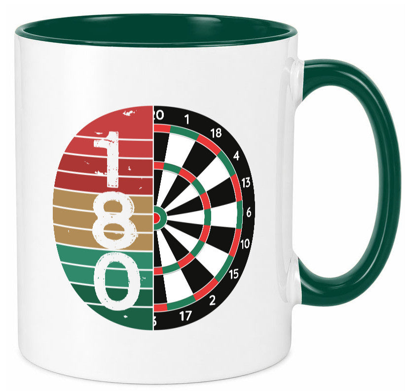 Dartsboard | Retro Dartspieler Kollege Freunde Geschenkidee Arbeit Kollegen