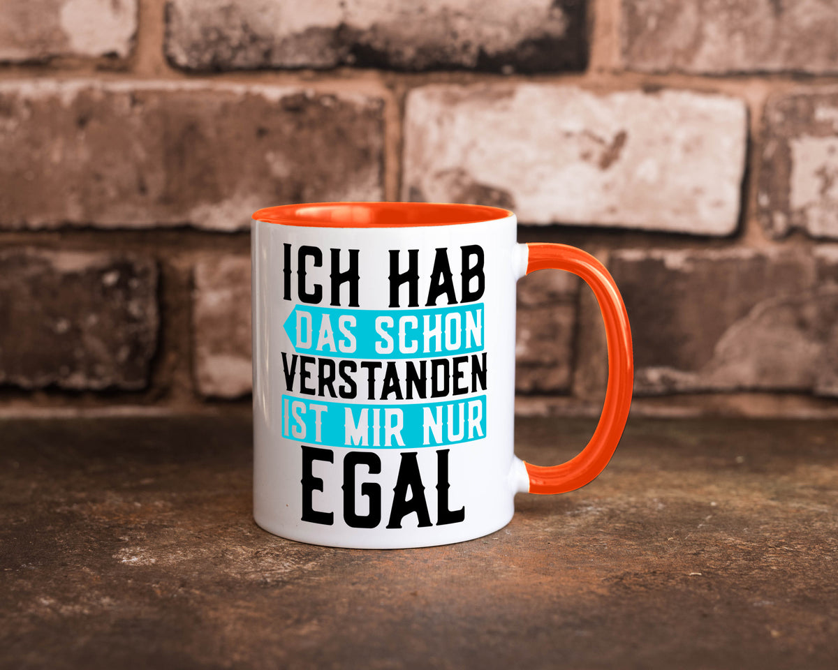 Ist mir egal | Protest Teenager Humor Spruch Büro lustig Arbeit Kollegen Tasse