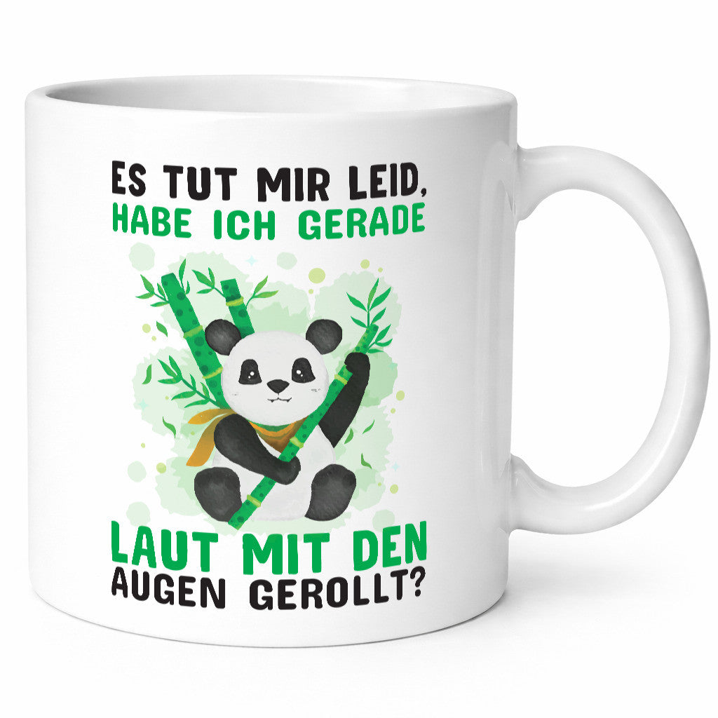 Genervter Panda | Büro Tasse Kollegen Arbeit lustiger Spruch Geschenk