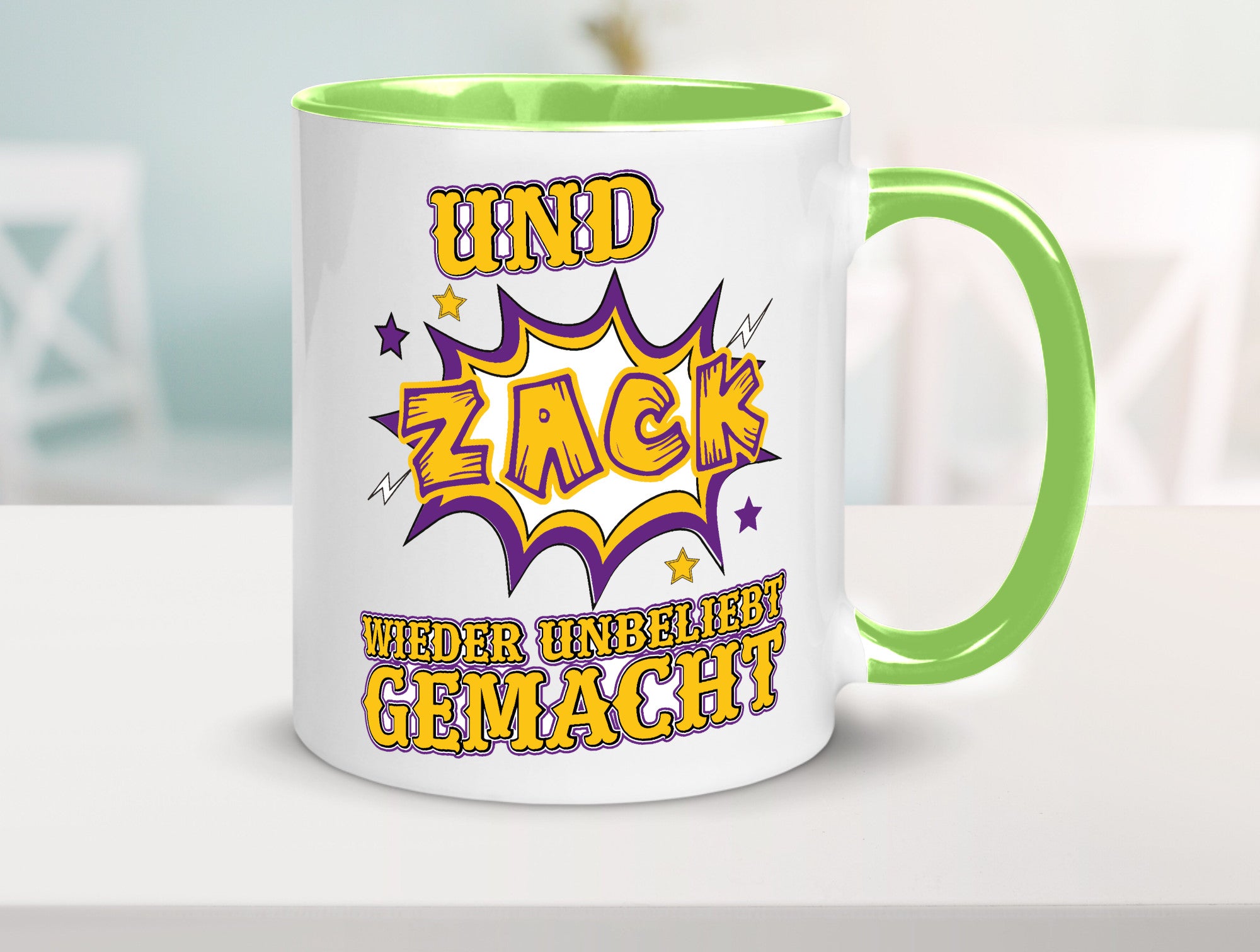 Wieder unbeliebt gemacht Geschenk Humor Geschenkidee lustiger Spruch Tasse