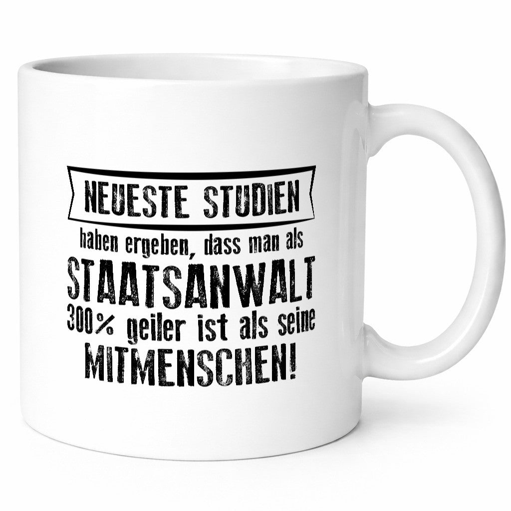 Neuste Studien: Staatsanwalt | Anwalt Jurist lustig Humor Geschenkidee Geschenk
