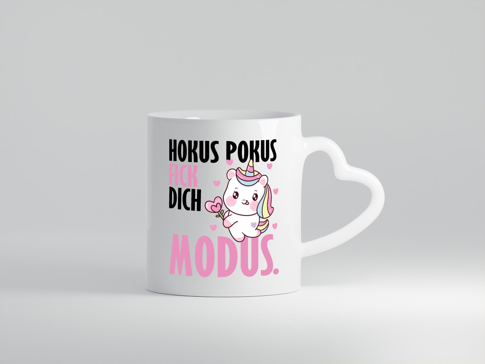 Hokus Pokus lustiger Spruch Geschenk Humor Geschenkidee Tasse