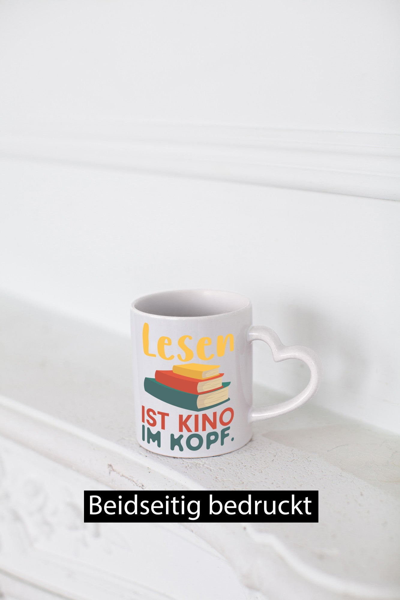 Buch Spruch | Lesen Tasse Bücherwurm Kopfkino Geschenkidee Humor