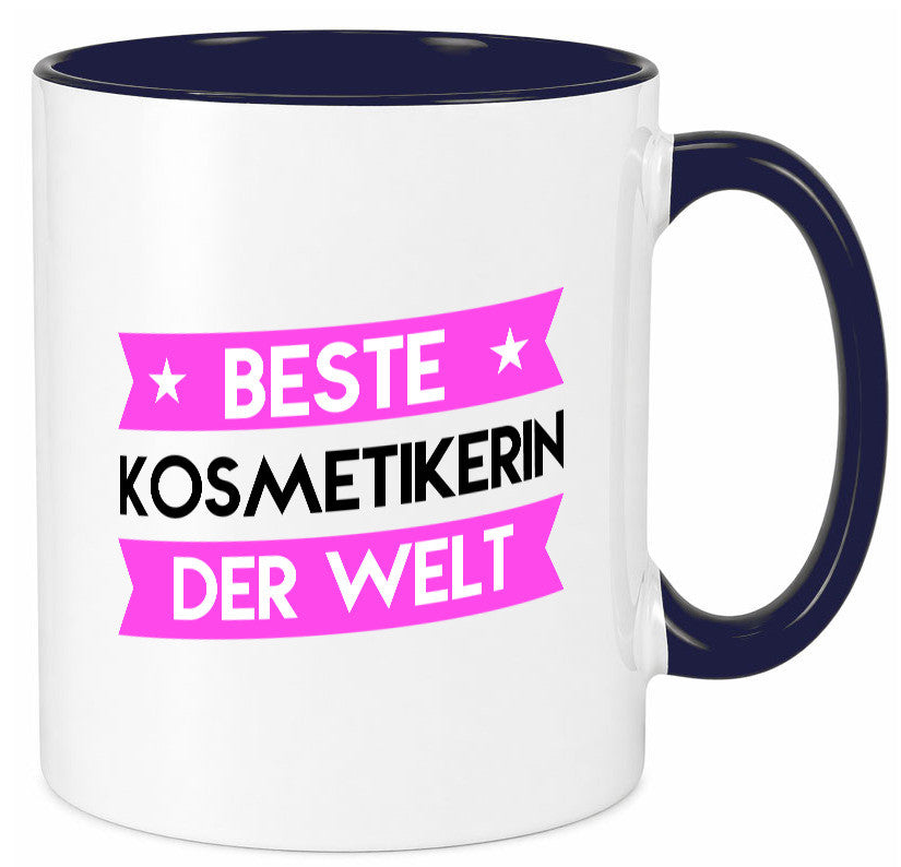 Beste Kosmetikerin | Kosmetik Stylistin Visagistin Geschenkidee Humor Tasse