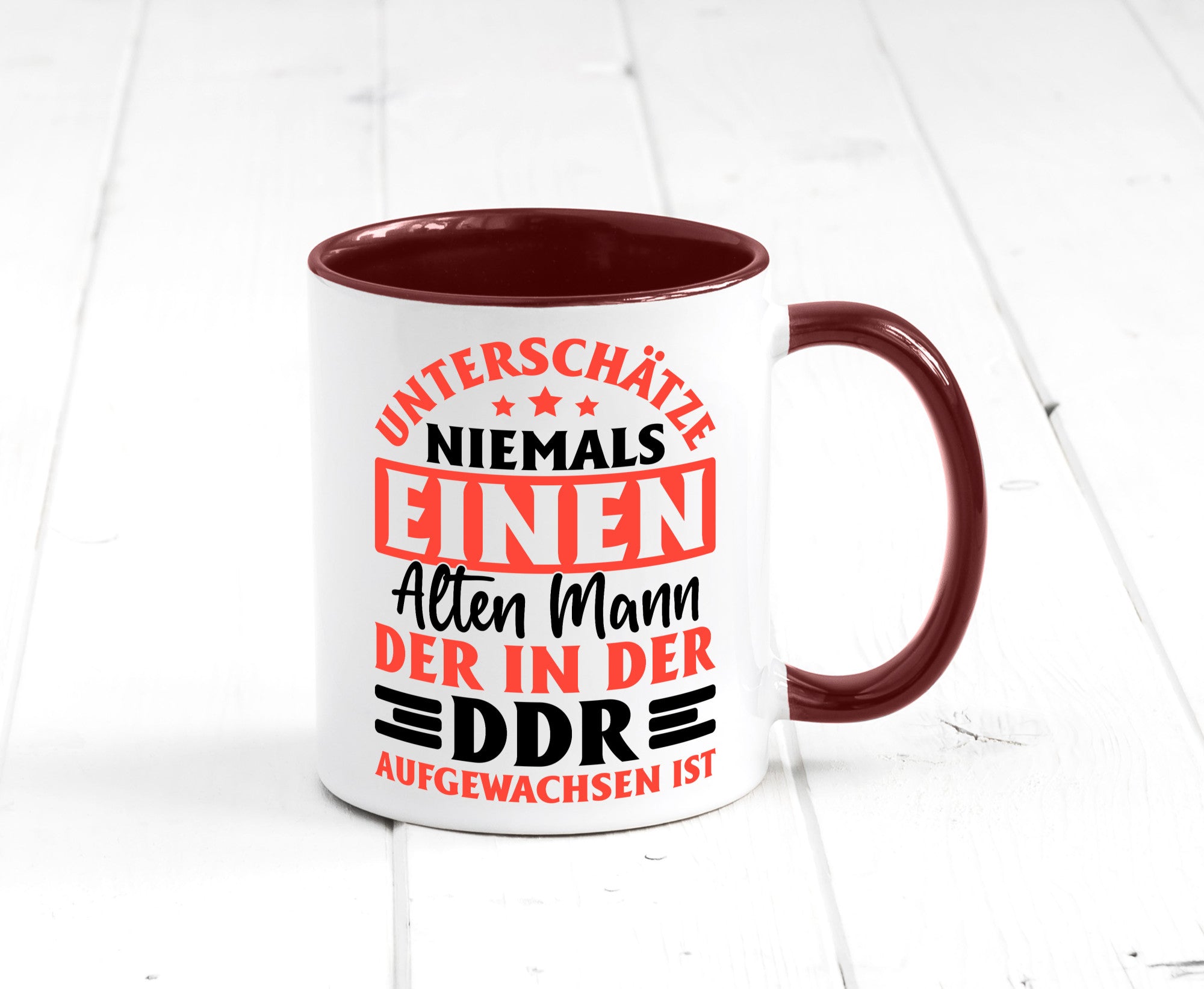 DDR Männer | Ostdeutschland Opa Ossi Vatertag vl9 lustiger Spruch Geschenk