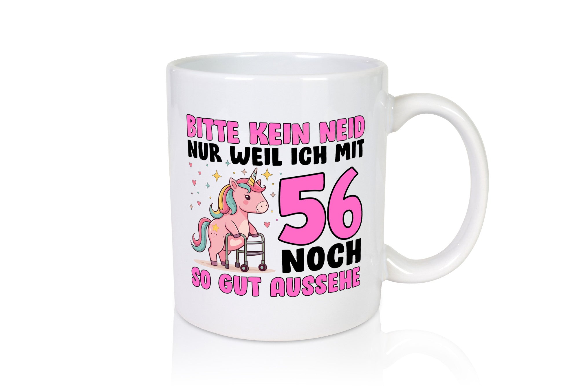 56. Geburtstag | 56 Jahre Mit noch so gut aussehen Geschenkidee Humor Tasse