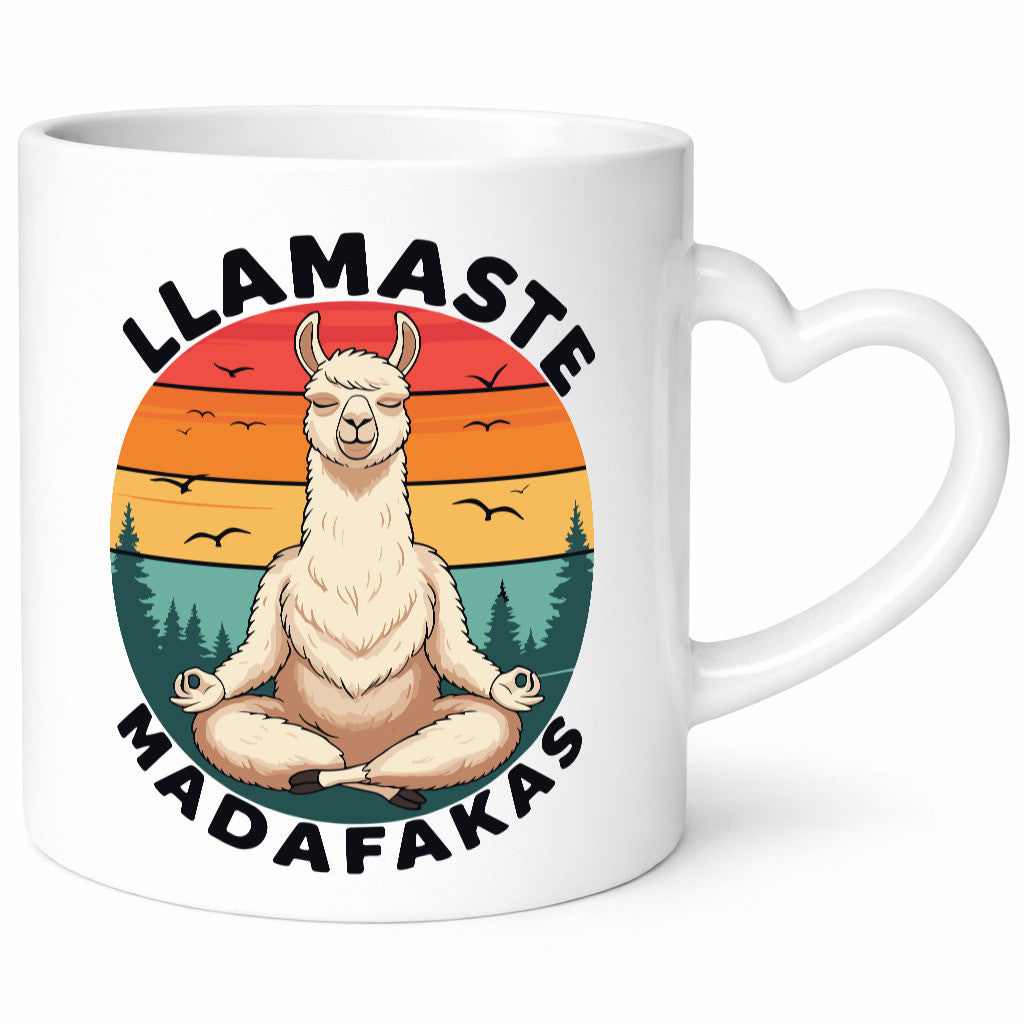 LLamaste | Madafakas Lama Alpaka lustiger Spruch Geschenk Humor Geschenkidee