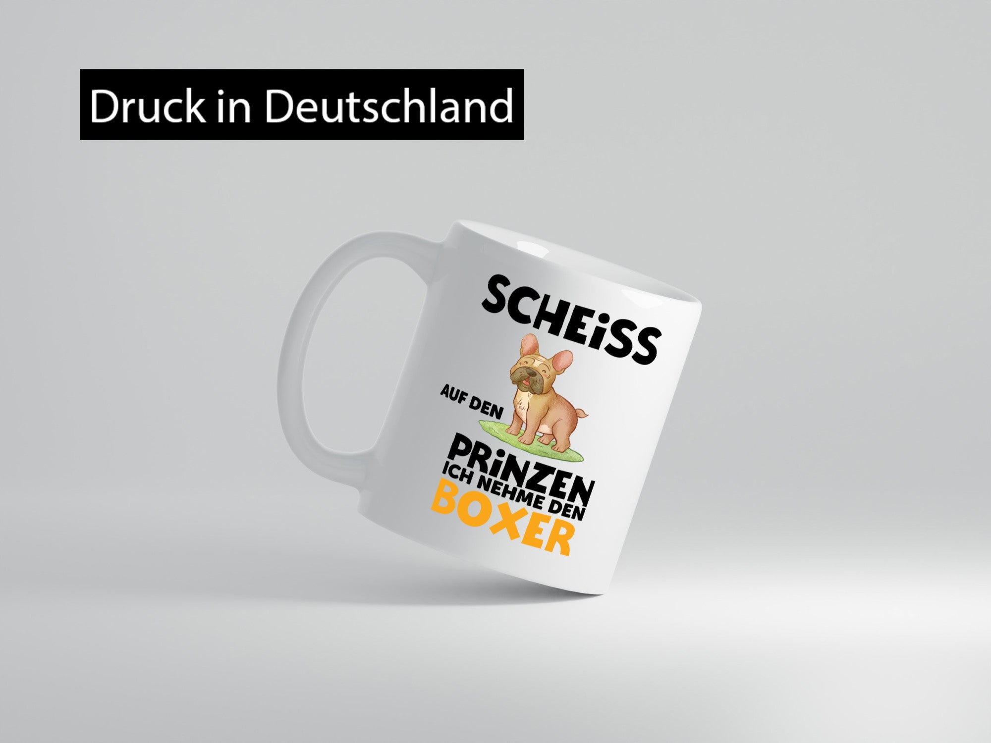 Scheiss auf den Prinzen ich nehme Boxer | lustiger Spruch Geschenk Humor