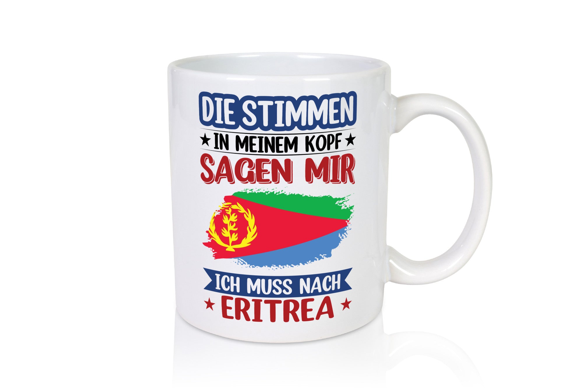 Eritrea | Urlaub Stimmen in meinem Kopf Traumland lustig Humor Geschenkidee