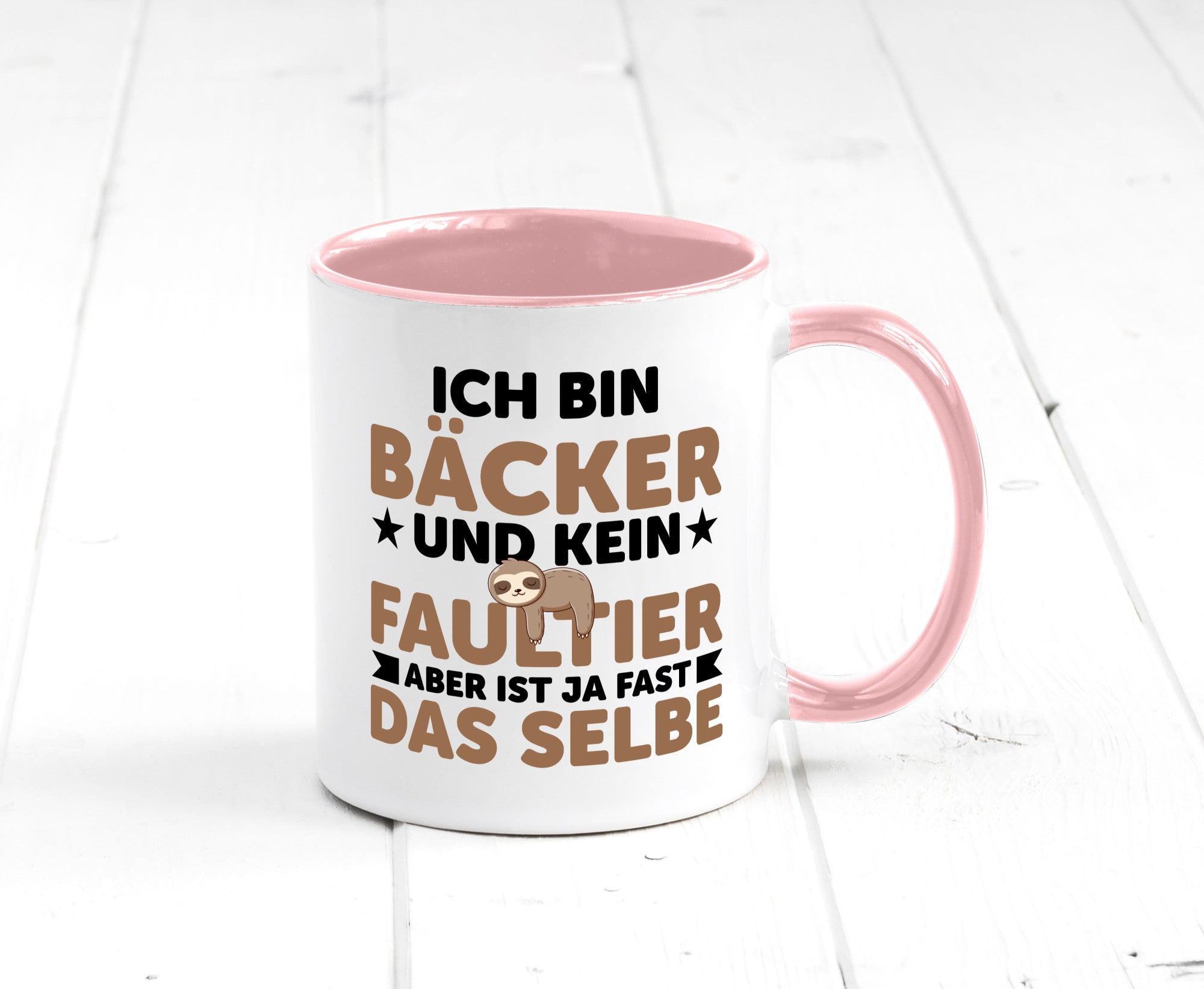 Ich bin kein Faultier: Bäcker | Bäckerei Backen Konditor Humor Tierliebhaber