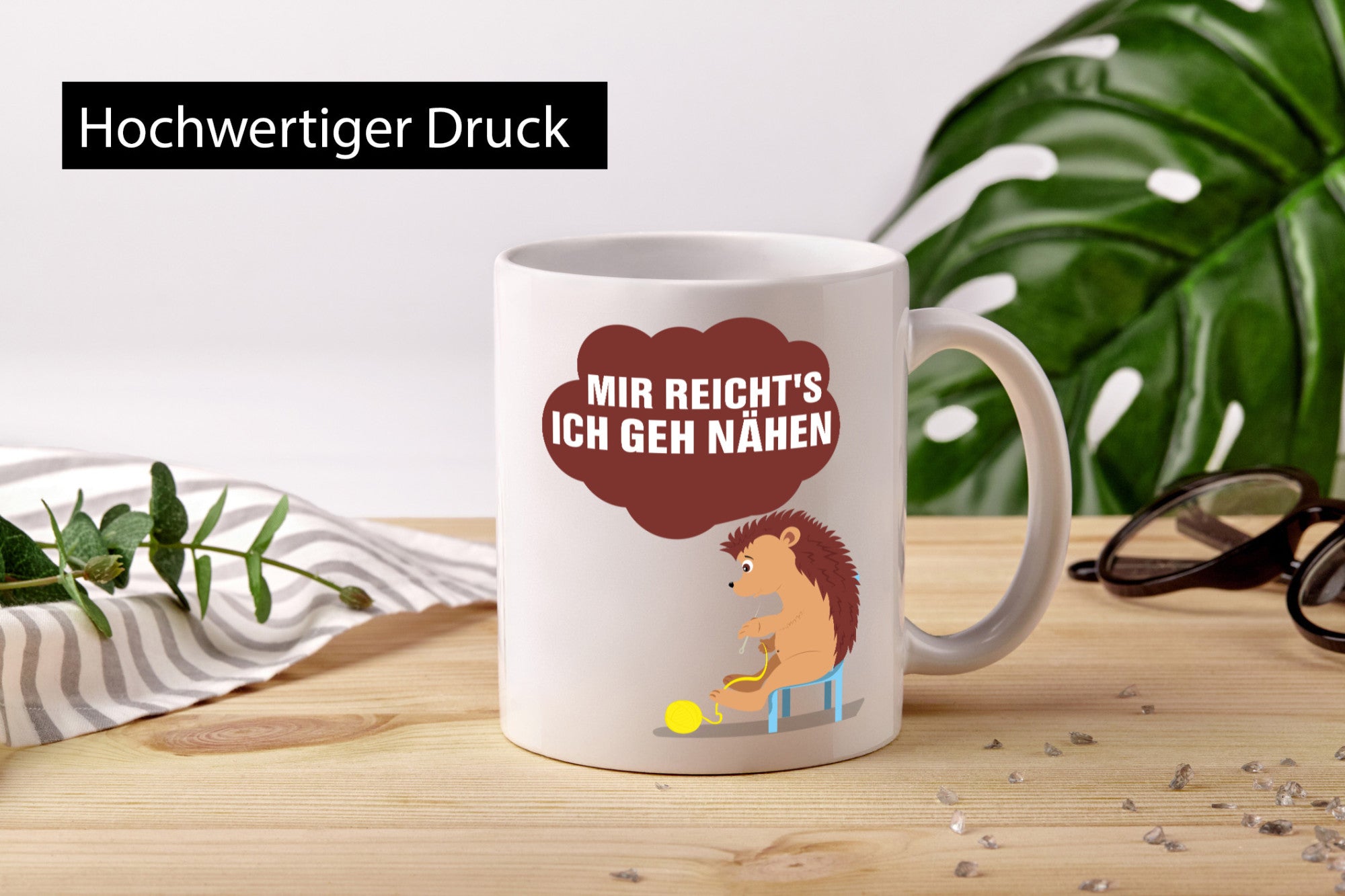 Ich geh nähen | Näherin Tasse Schneider Schneiderin Geschenkidee Humor