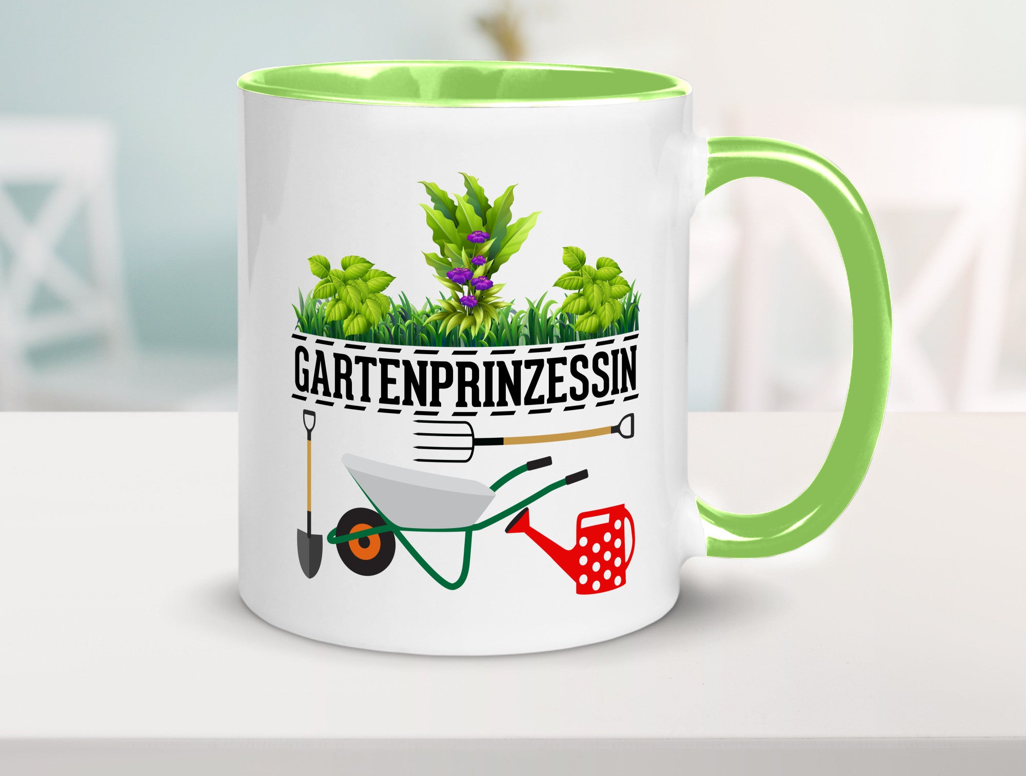 Gartenprinzessin | Gärtnerin Gartenliebhaber Geschenk Humor Geschenkidee