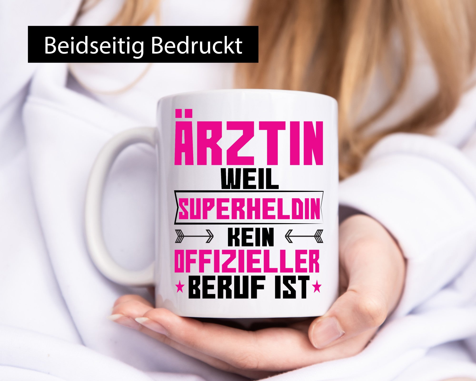 Superheldin Ärztin | Medizin Doktorin Fachärztin lustiger Spruch Geschenk Humor