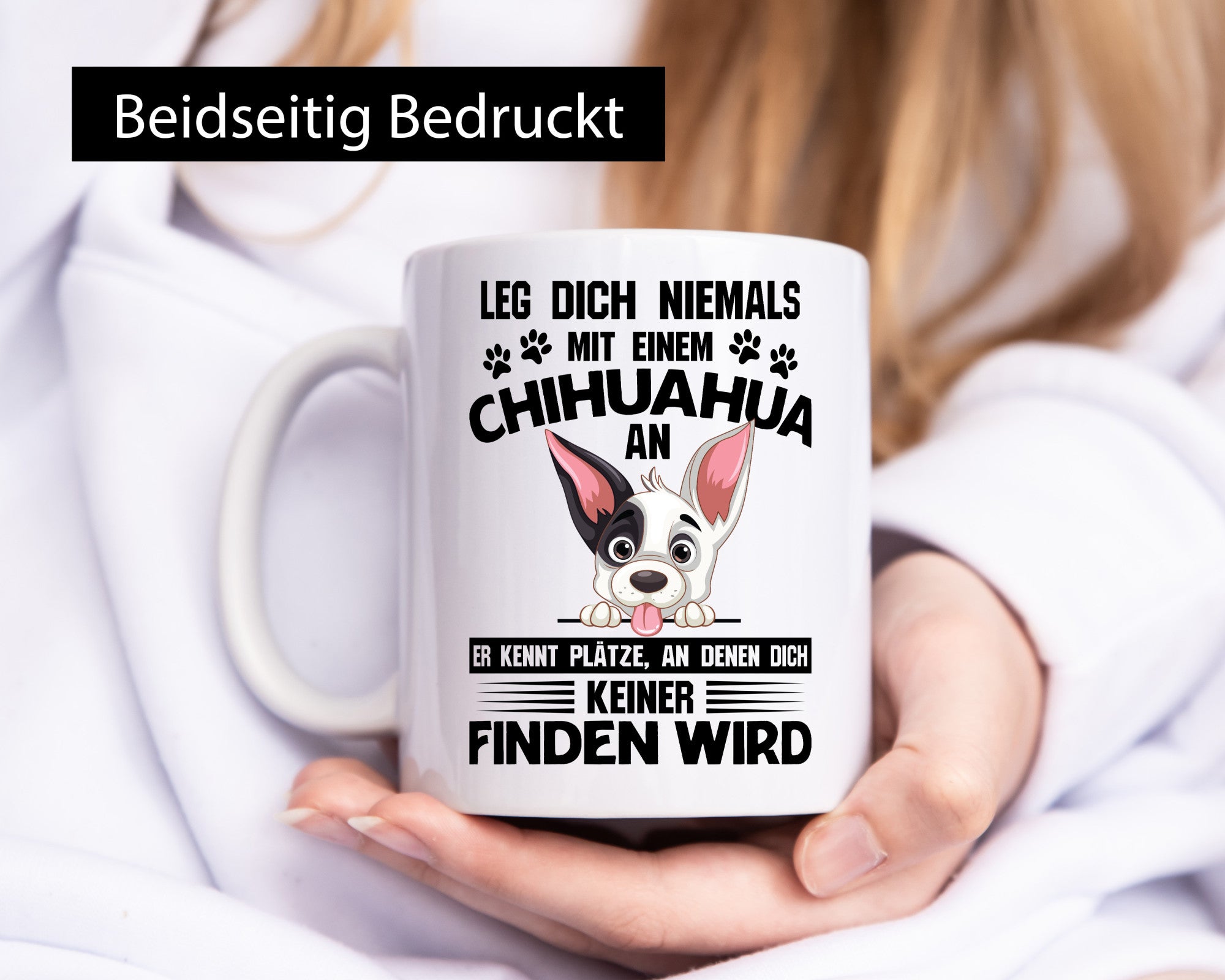 Leg dich niemals mit einem Chuhuahua an | Bester Hund lustig Tierliebhaber