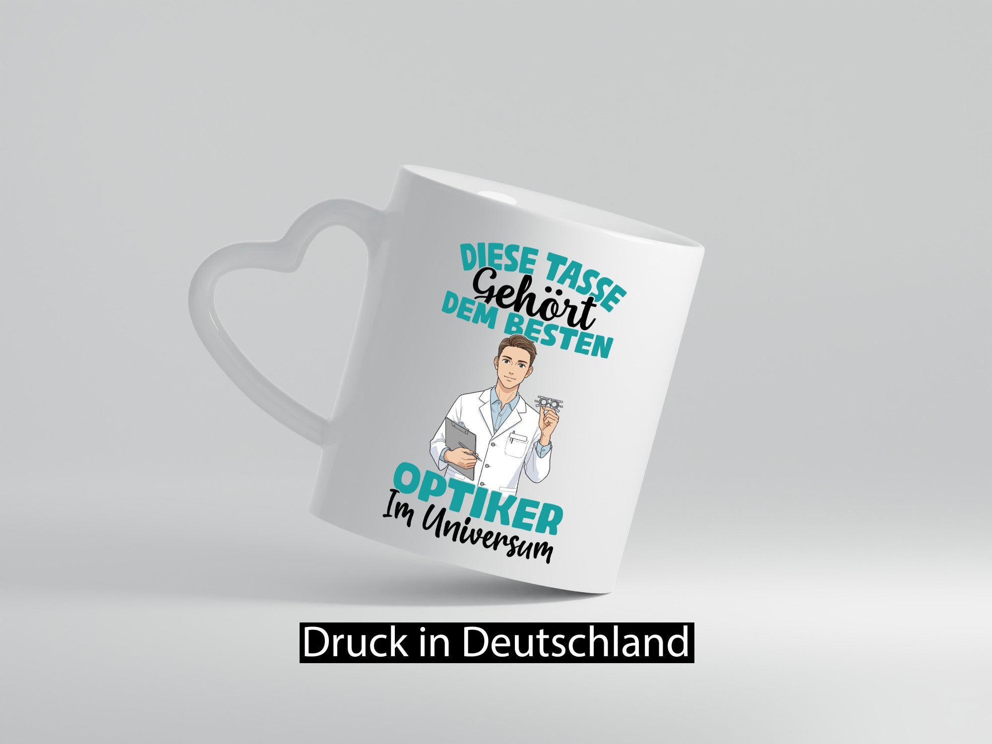 Im Universum: Optiker | Augenoptiker lustiger Spruch Geschenk Humor