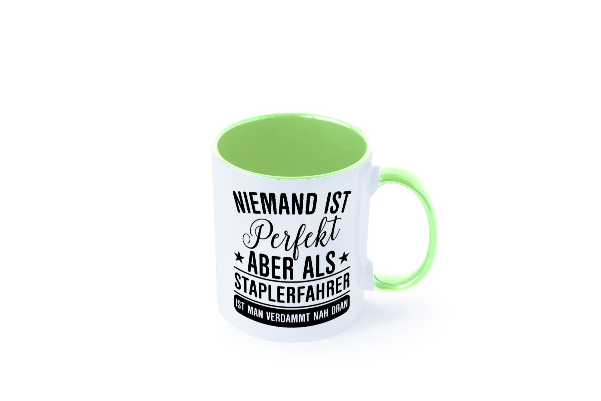 Verdammt nah dran: Staplerfahrer | Gabelstapler Fahrer lustig Humor
