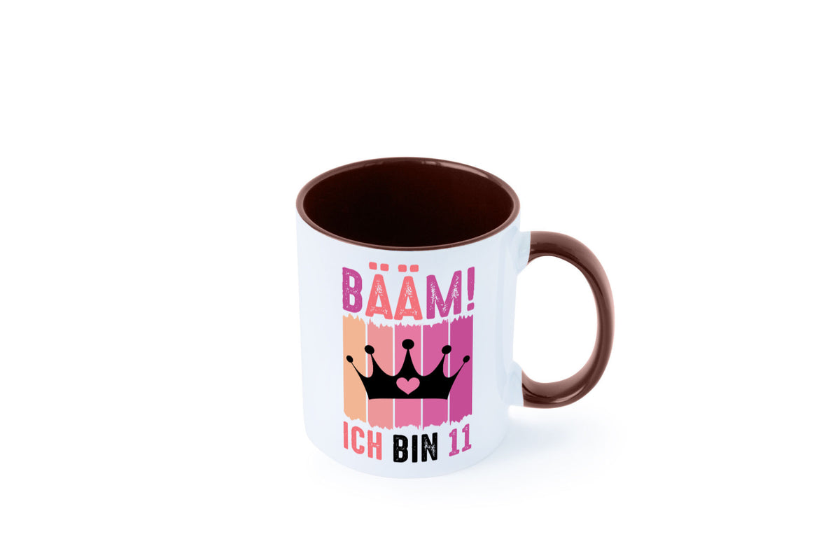 11. Geburtstag | 11 Jahre Bääm ich bin Krone Humor Geschenkidee Tasse