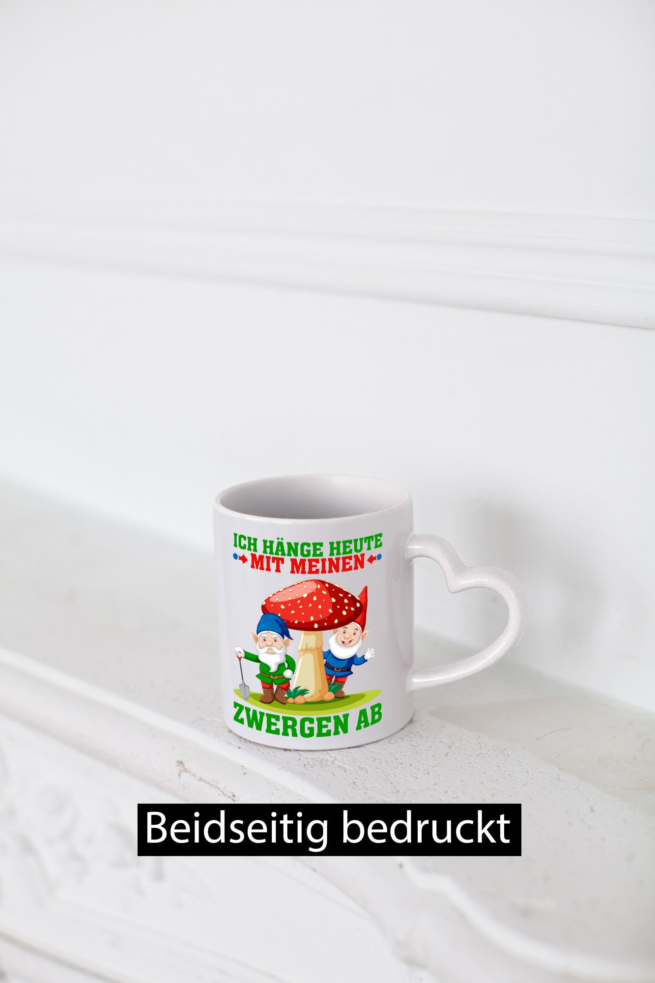 Hänge mit meinen Zwergen ab | Gartenzwerg Geschenk Humor Geschenkidee lustiger