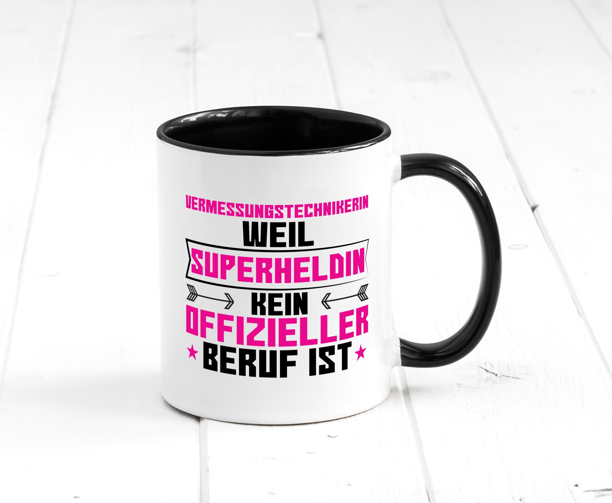 Superheldin Vermessungstechnikerin | Techniker Humor Geschenkidee Tasse