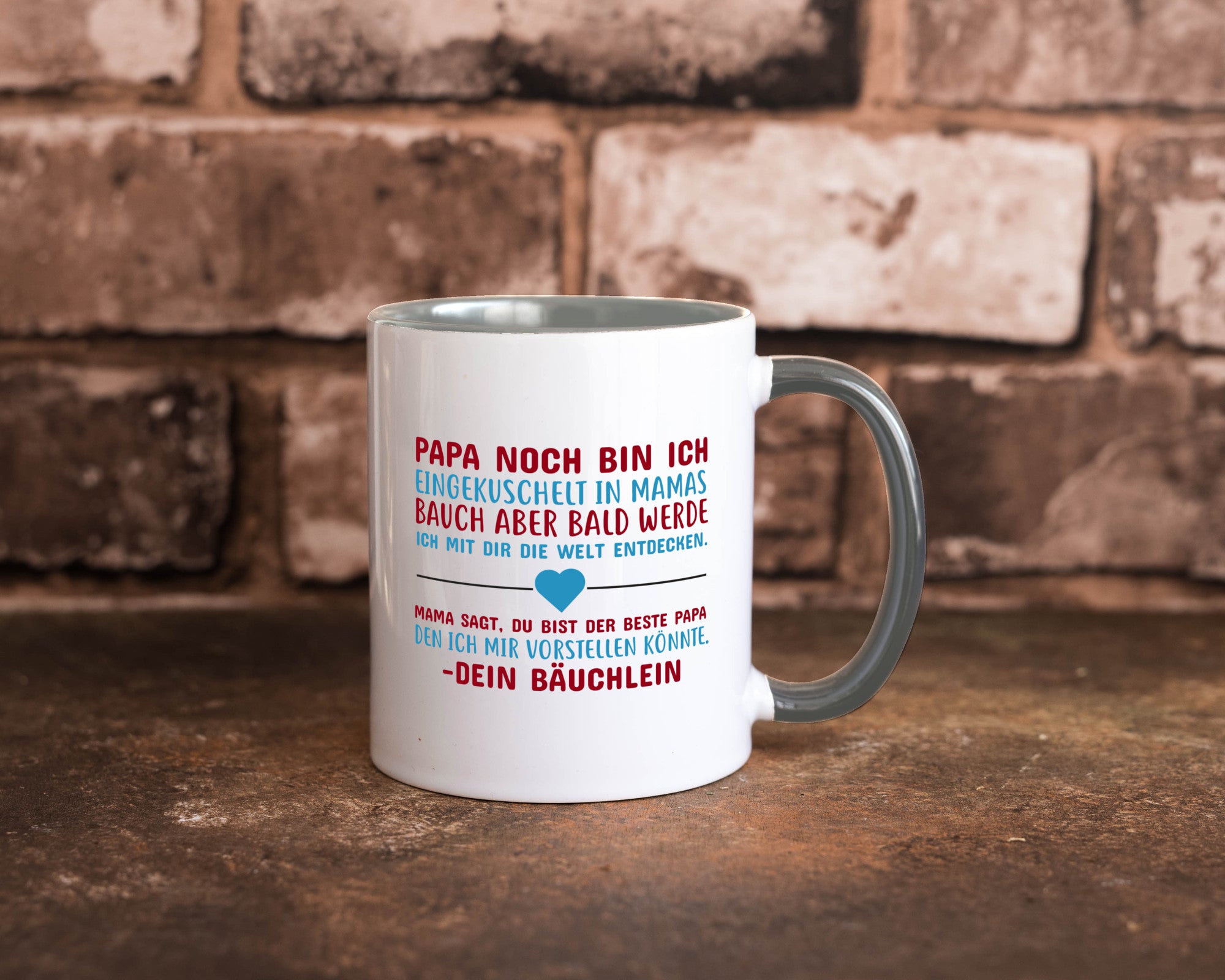 Schwangerschaft | Vaterschaft Tasse Papa Spruch Geschenk Familie Geschenkidee