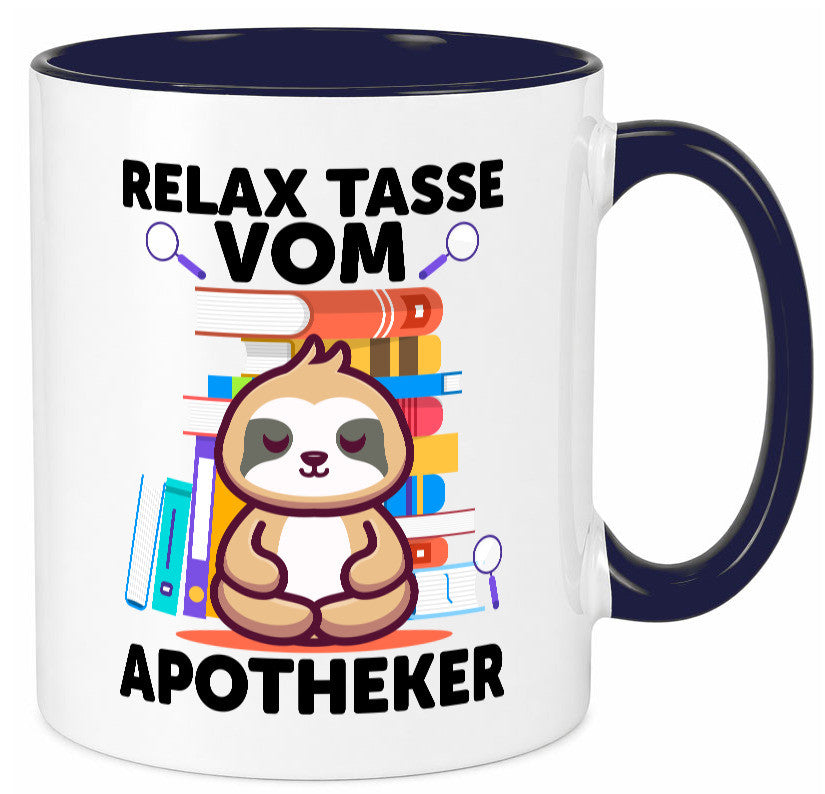Relax Tasse: Apotheker | Apotheke Pharmazie lustiger Spruch Geschenk Humor