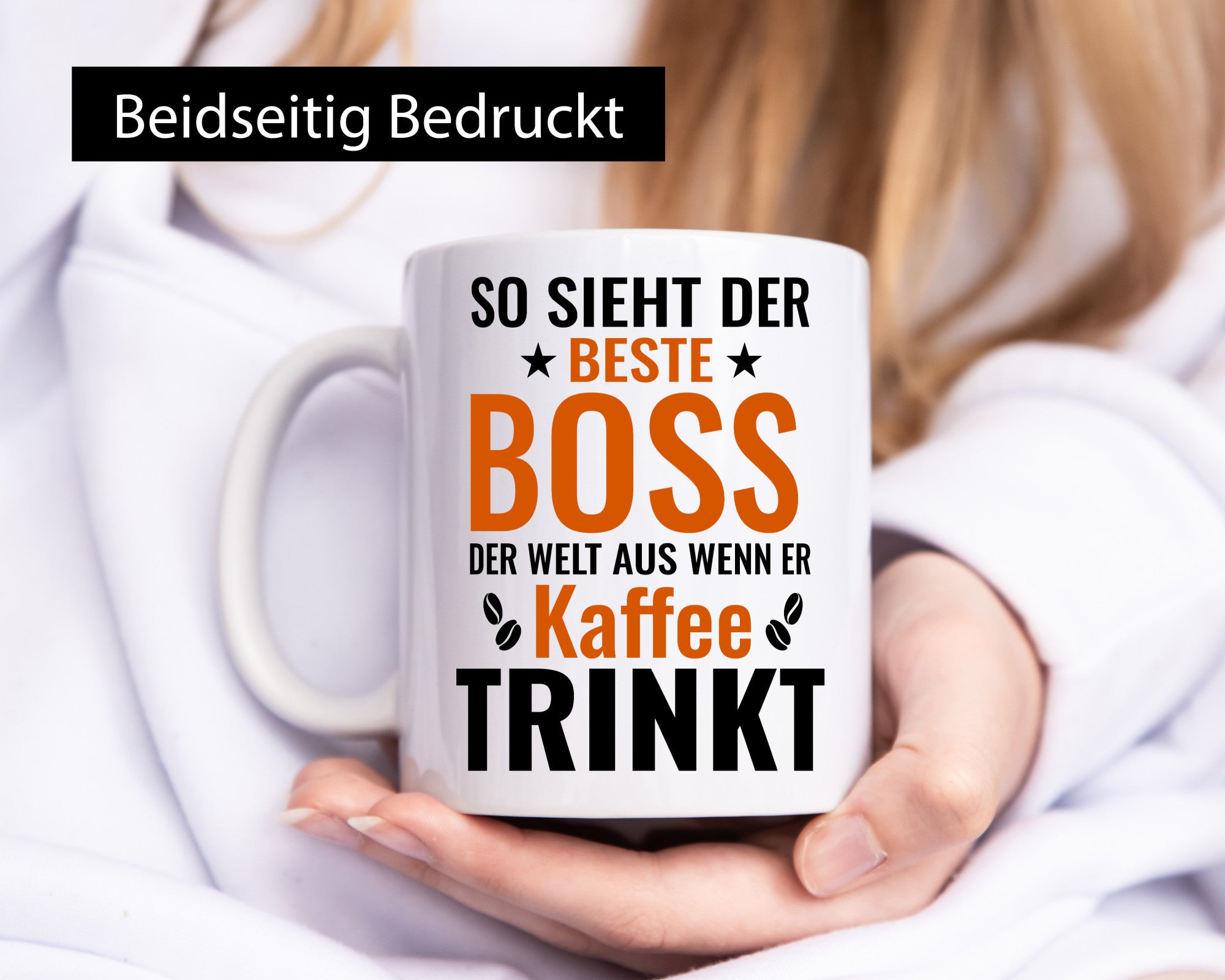 Kaffee trinkt: Boss | Führungskraft Vorgesetzter Geschenkidee Humor Tasse