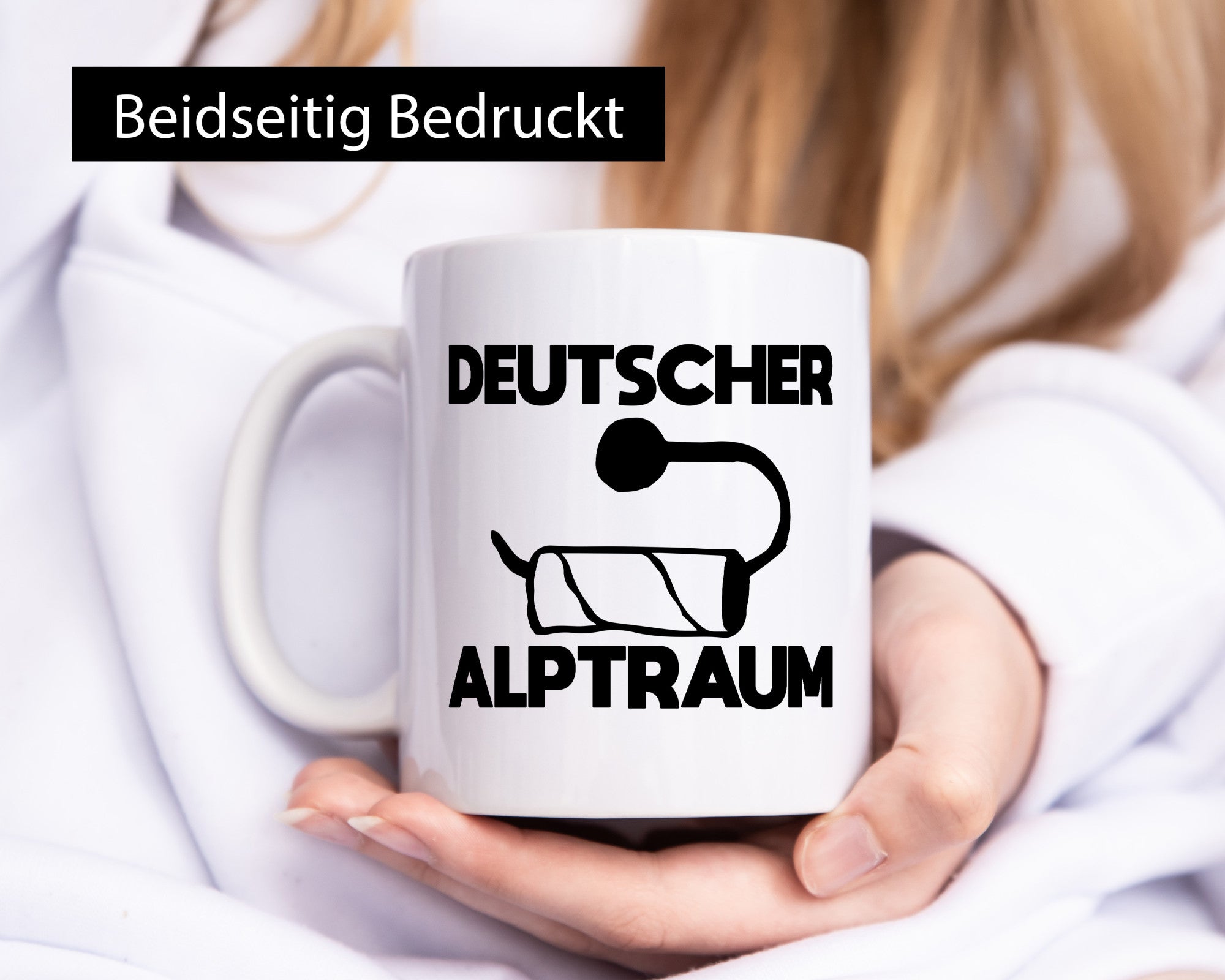 Deutscher Alptraum Humor Geschenkidee Tasse
