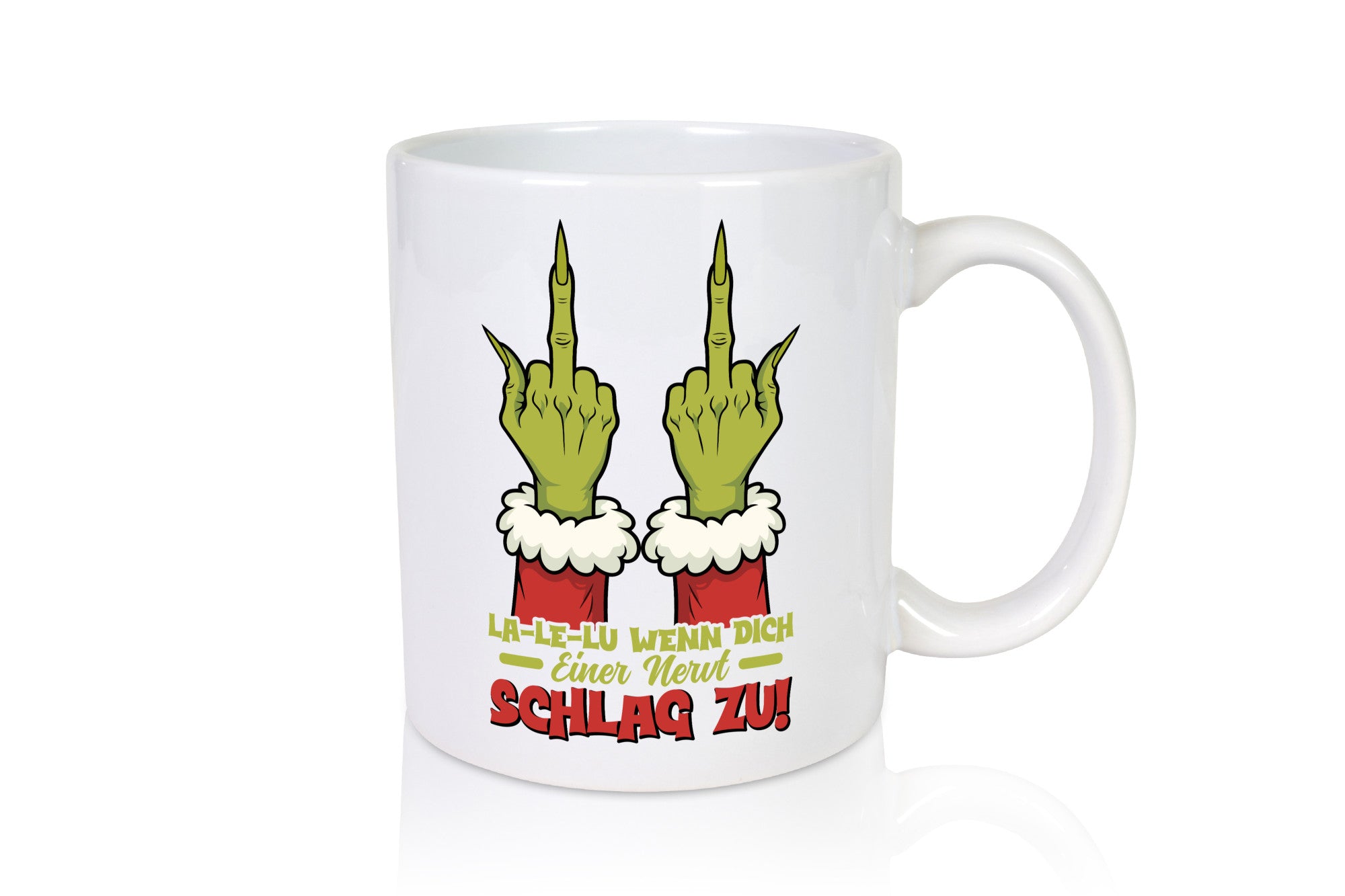 La Le Lu | Weihnachten Weihnachtsmuffel Lichter vl10 Geschenkidee Humor Tasse