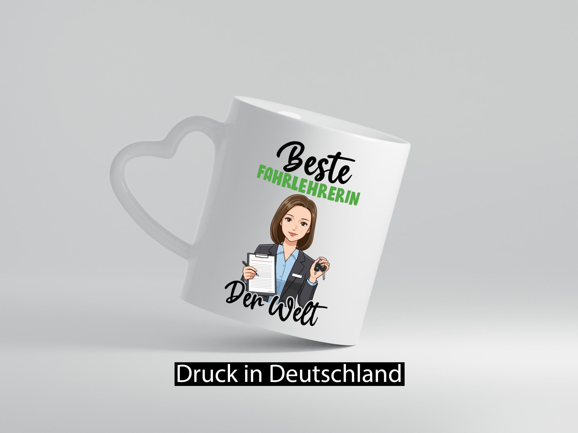 Beste Fahrlehrerin| Fahrschule v2 Geschenk Humor Geschenkidee lustiger Spruch