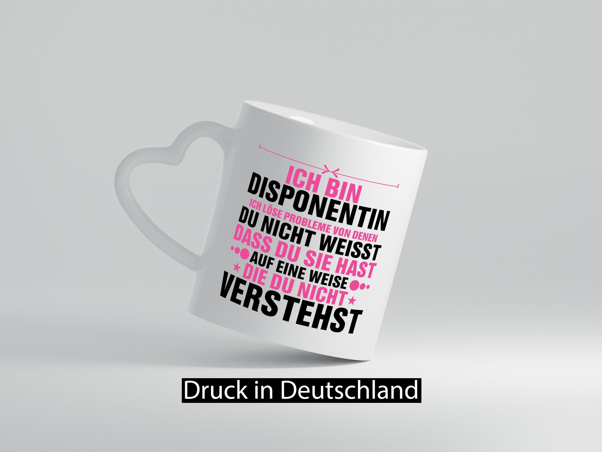 Löse Probleme: Disponentin | Zuteilerin v2 lustiger Spruch Geschenk Humor