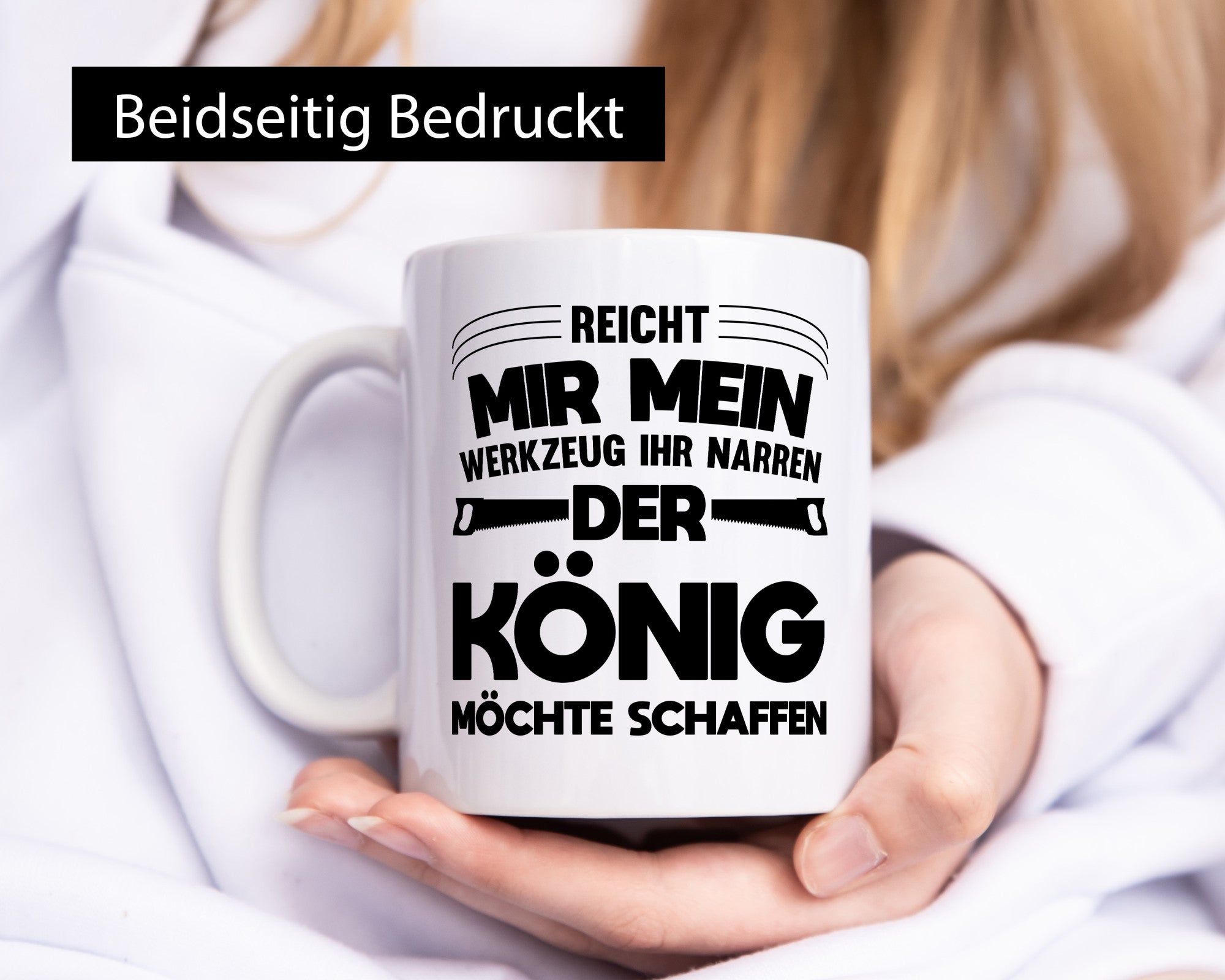 Reicht mir mein Werkzeug | Ich will Arbeiten lustiger Spruch Geschenk Arbeit