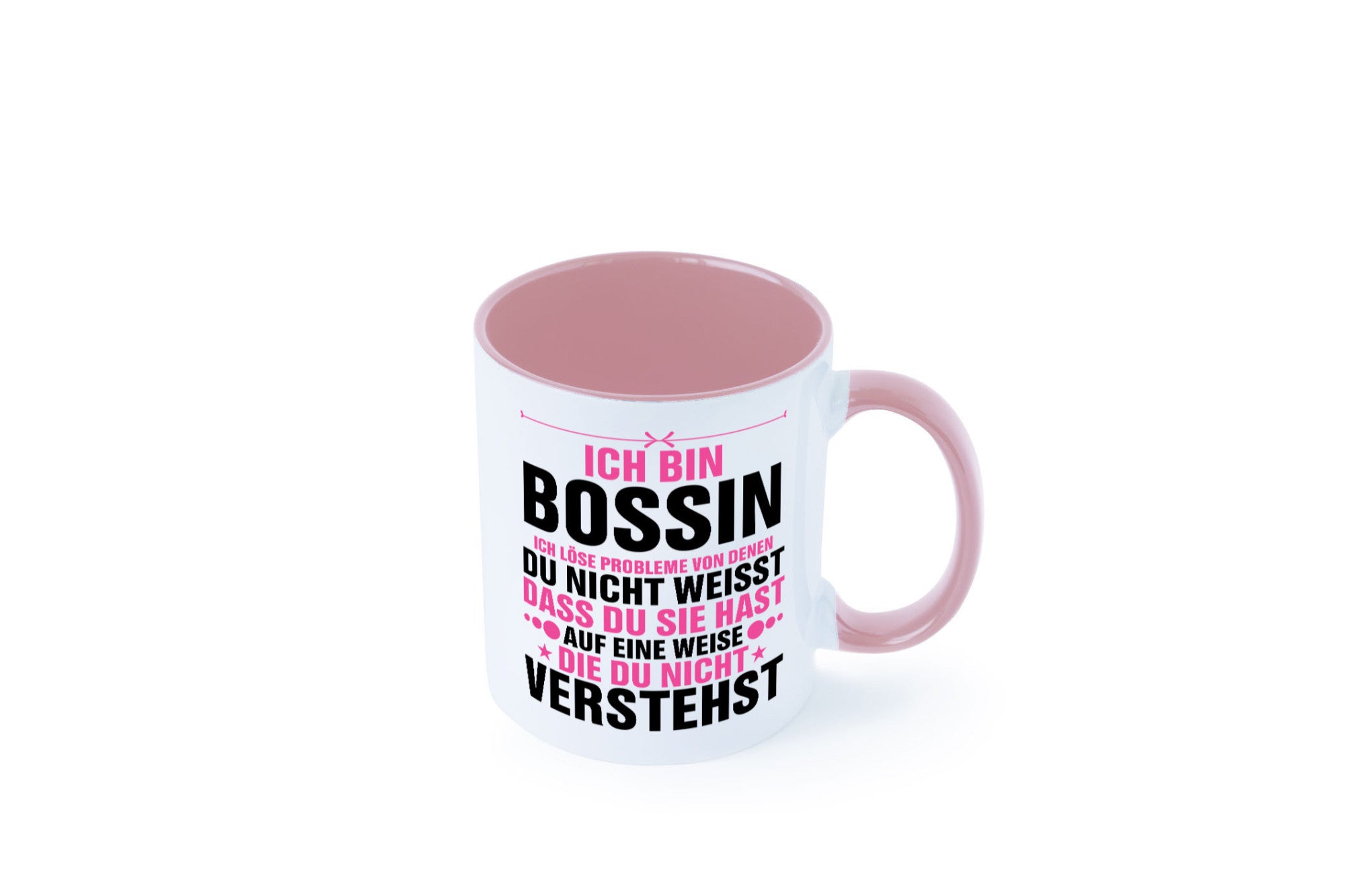 Löse Probleme: Bossin | Führungskraft Vorgesetzte lustig Humor Geschenkidee