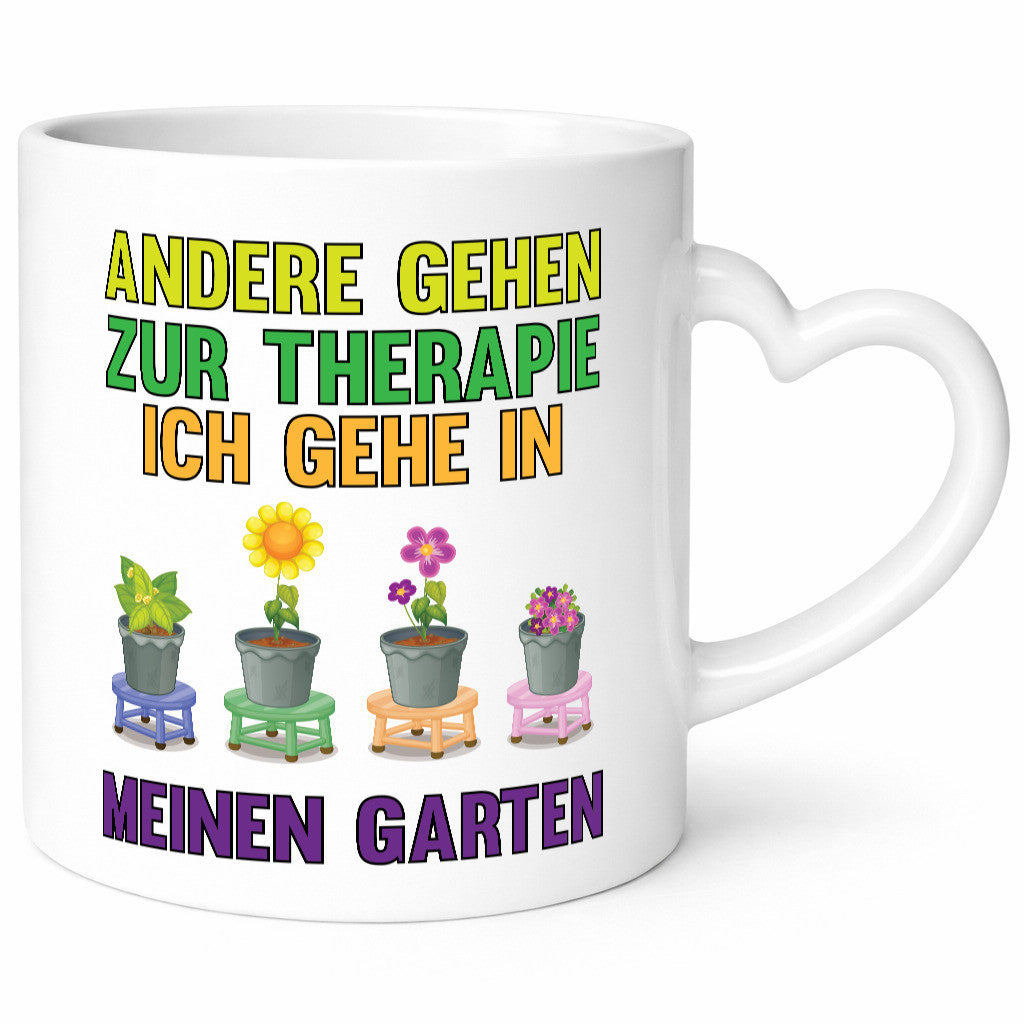 Andere gehen zur Therapie ich gehe in meinen Garten lustiger Spruch Geschenk