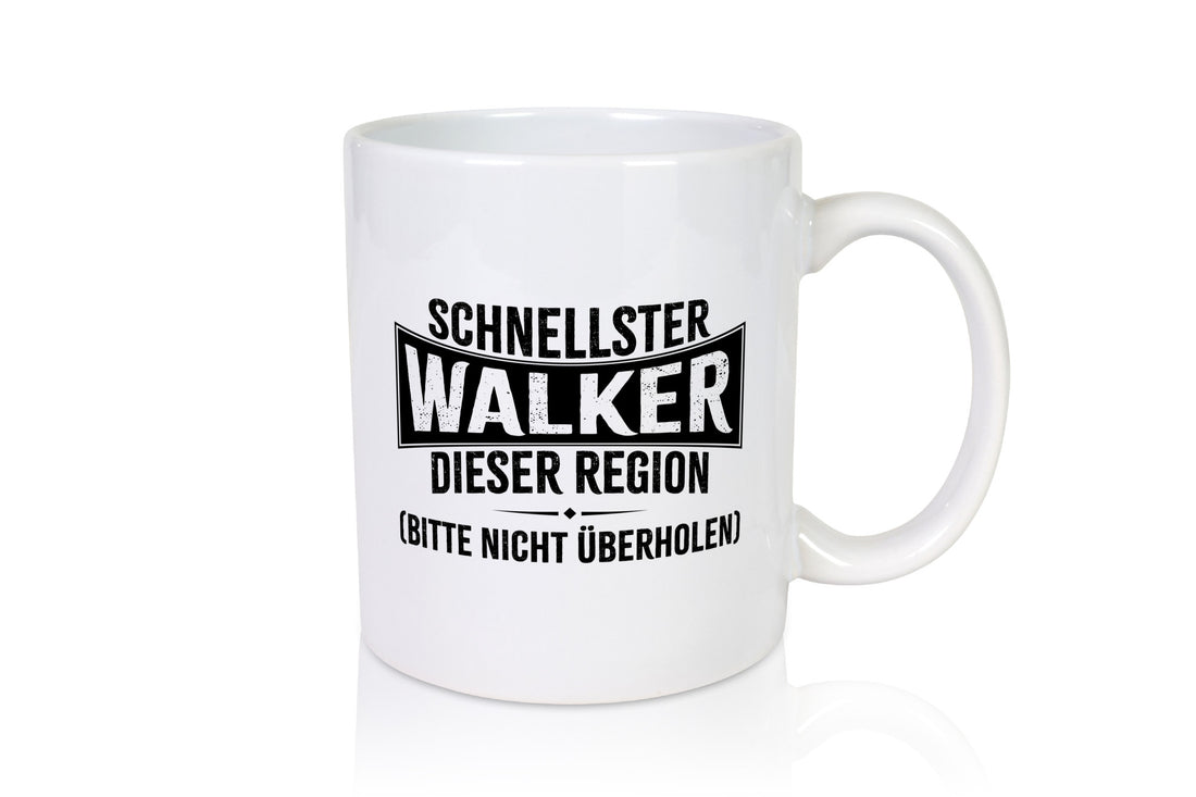 Schnellster Walker, nicht überholen Geschenk Humor Geschenkidee lustiger Spruch