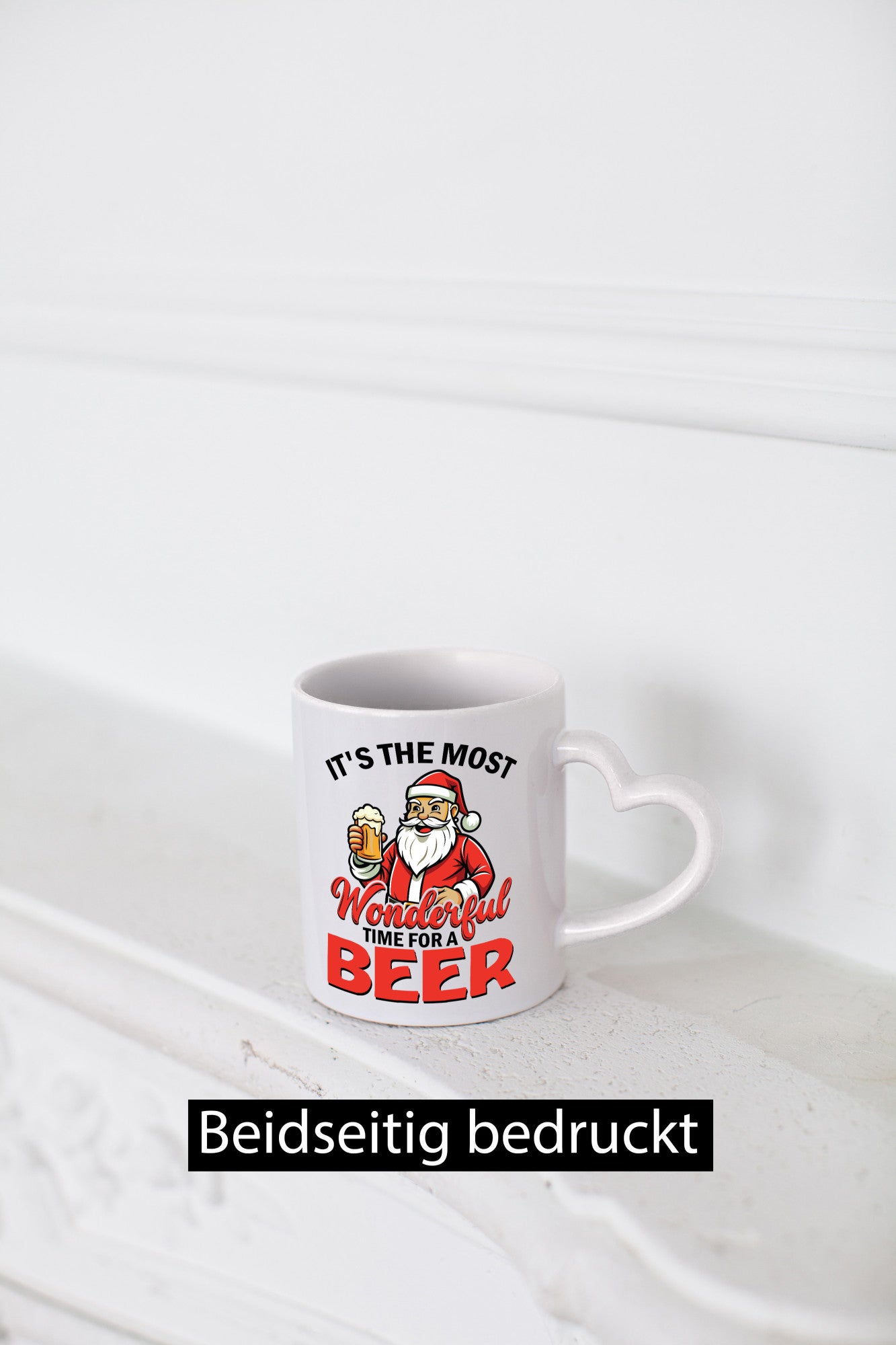 Its a wonderfull time for Beer | Ugly Christmas Bier v2 Humor Geschenkidee Tasse