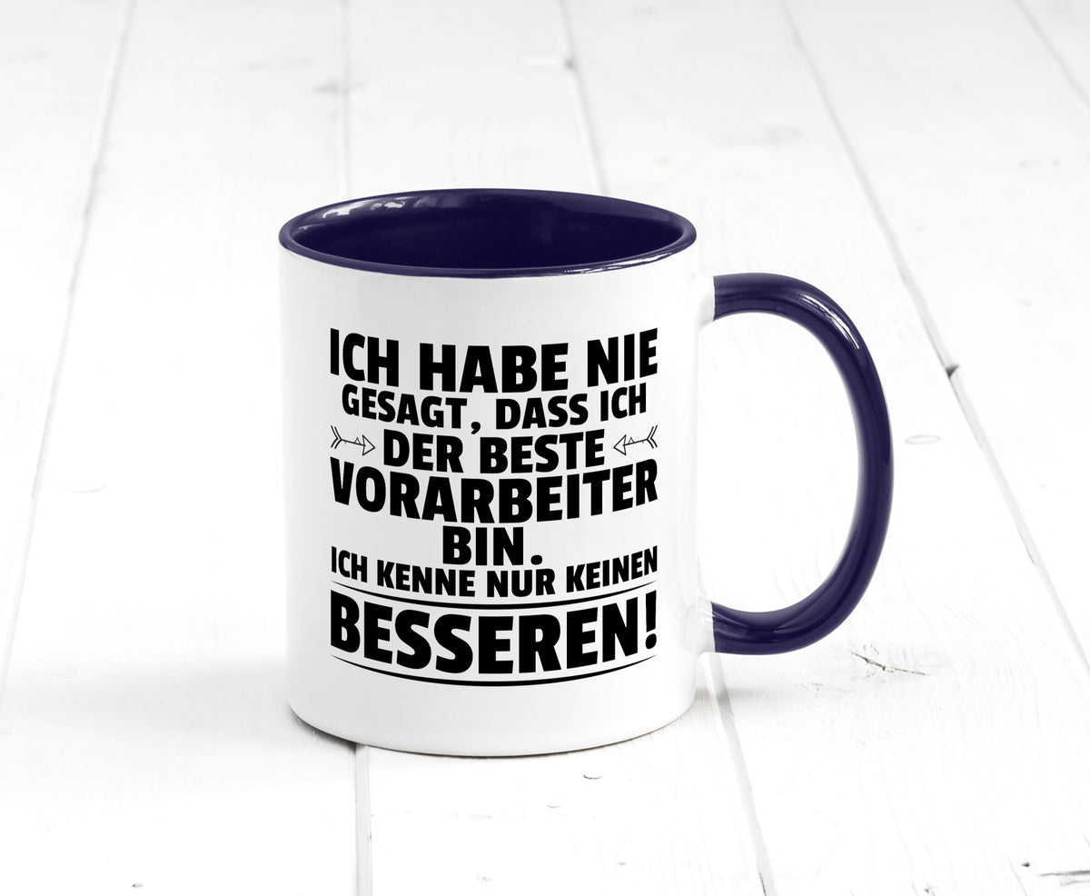 Der Beste Vorarbeiter | Kollege Teamleiter Humor Arbeit Kollegen Büro Tasse