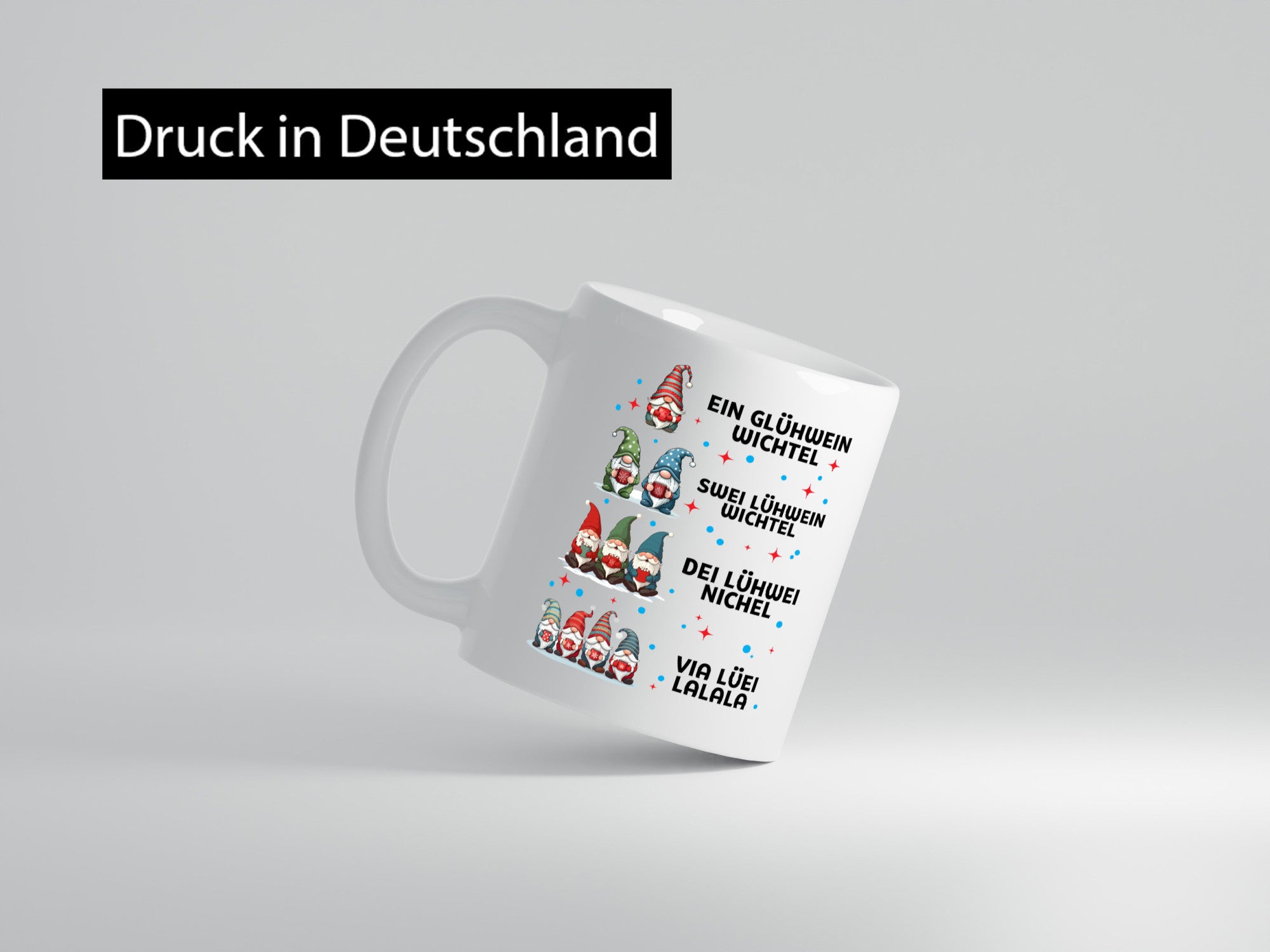 Ein Glühwein wichtel | Swei Weihnachten Geschenkidee Humor Tasse