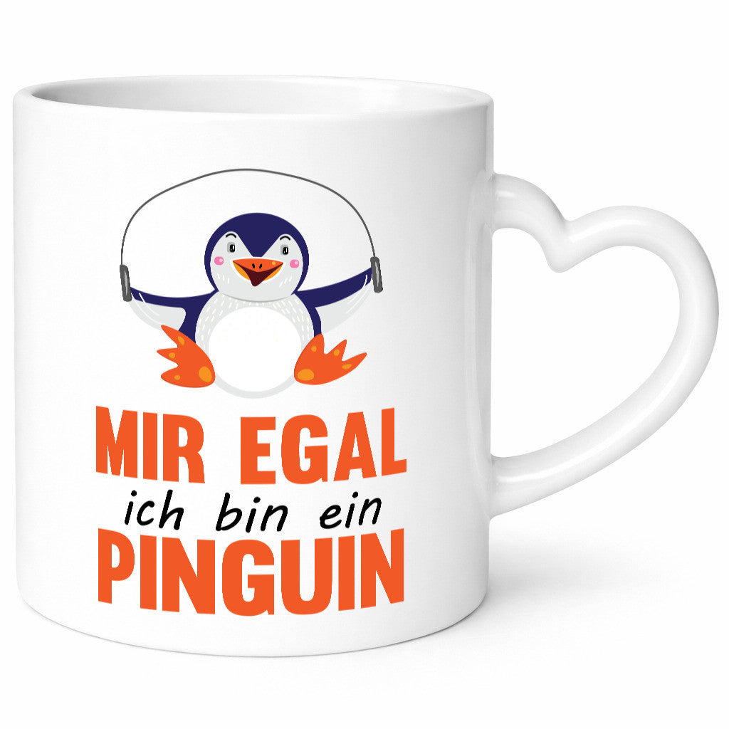 Mir egal ich bin ein Pinguin | lass mich in ruhe lustig Humor Geschenkidee
