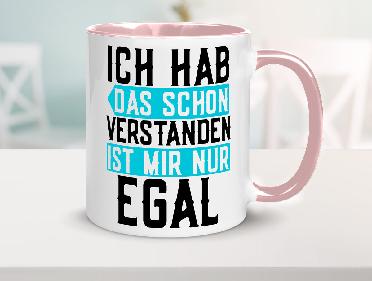 Ist mir egal | Protest Teenager Humor Spruch Büro lustig Arbeit Kollegen Tasse