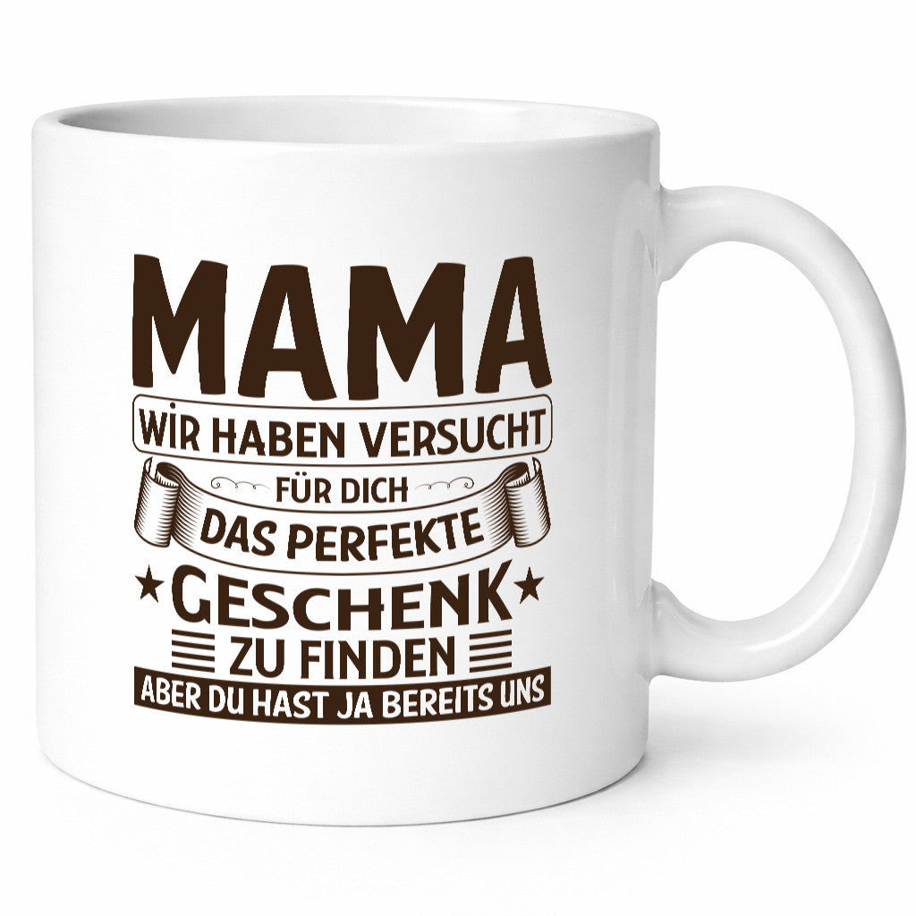 Mama, perfektes Geschenk, uns | Urkunde Sterne Geschenk Familie Geschenkidee