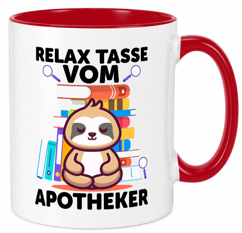 Relax Tasse: Apotheker | Apotheke Pharmazie lustiger Spruch Geschenk Humor