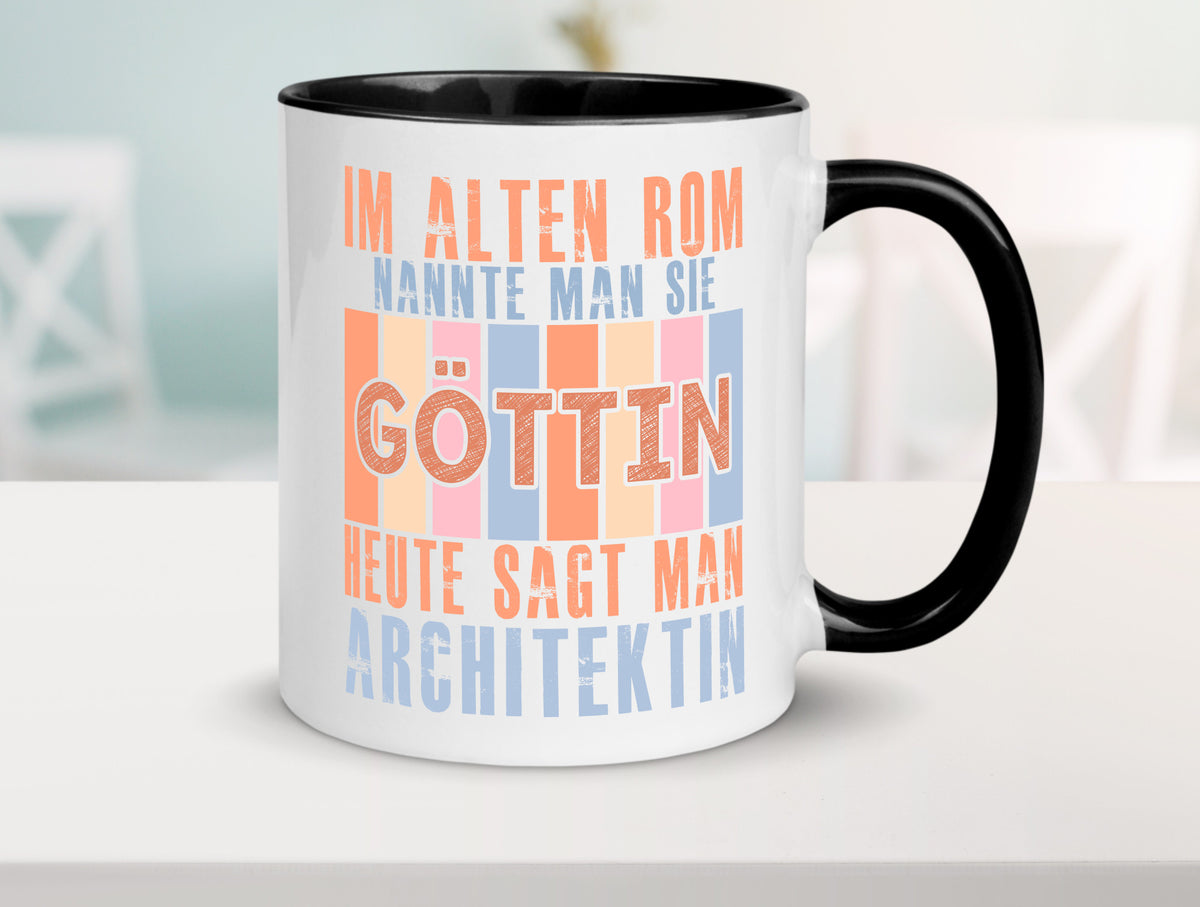 Heute sagt man: Architektin | Architektur Büro lustiger Spruch Geschenk Arbeit Tasse