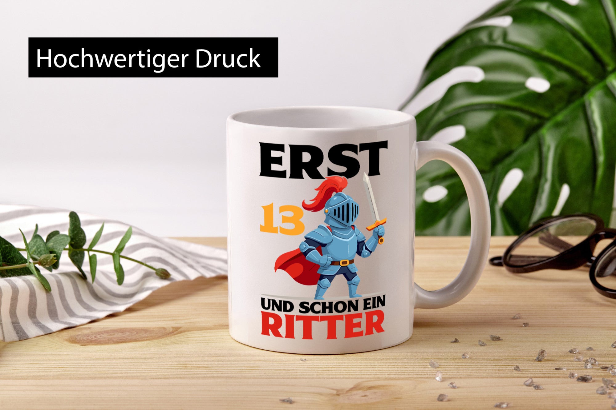 13. Geburtstag | 13 Jahre und schon ein Ritter lustig Geschenkidee Geschenk