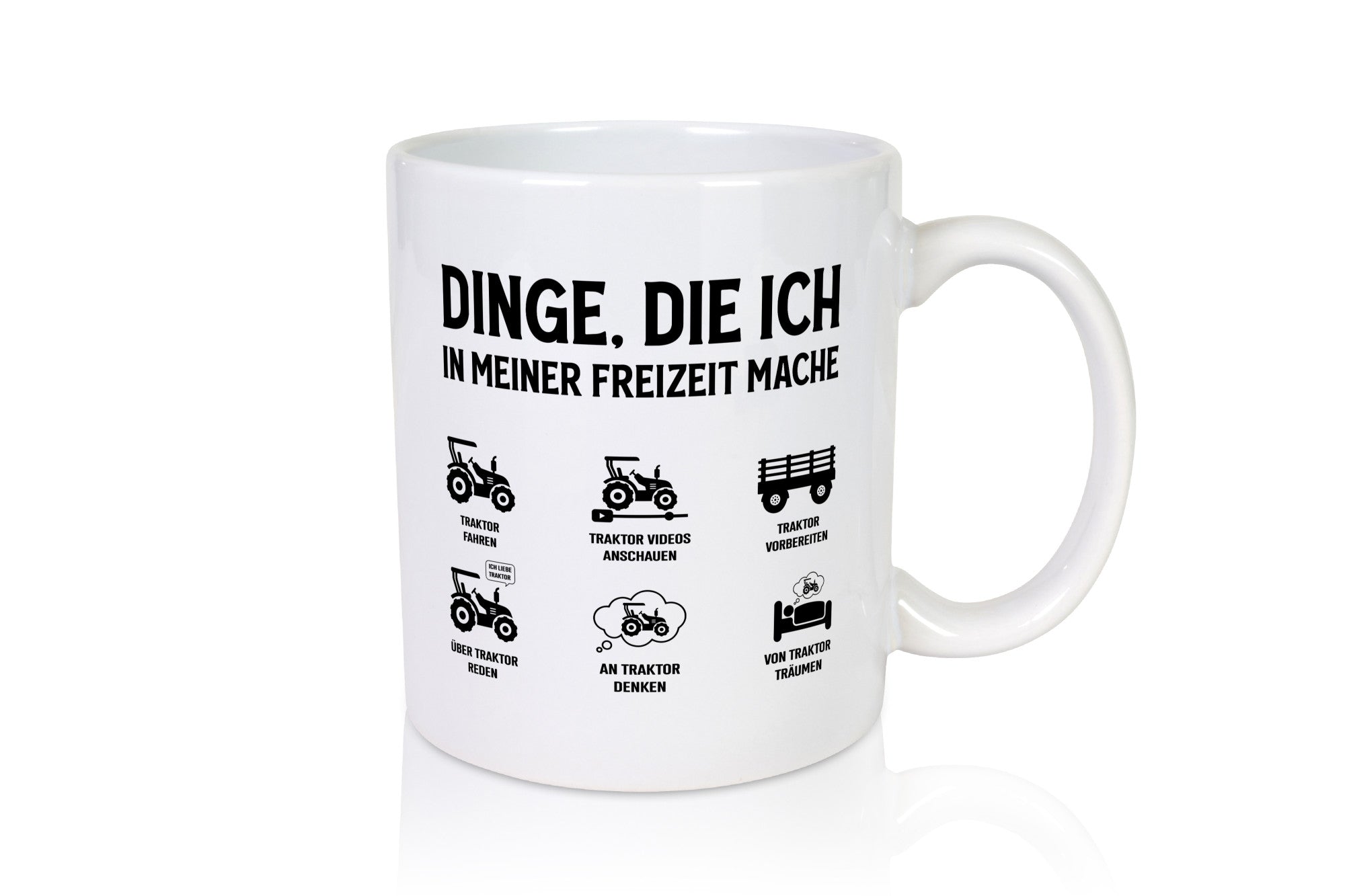 Dinge die ich in meiner Freizeit mache | Tracktor Trecker Geschenkidee Humor